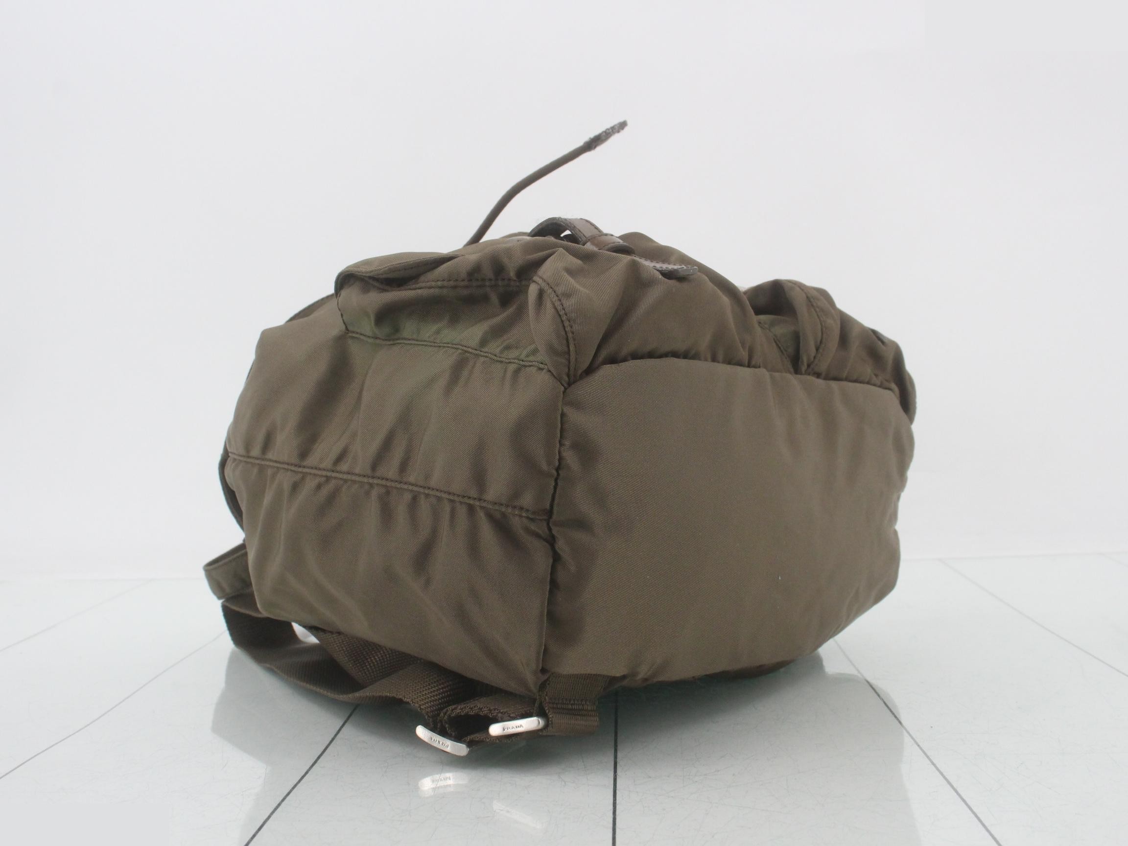 Nylon Triangular Plate Backpack — view 5
