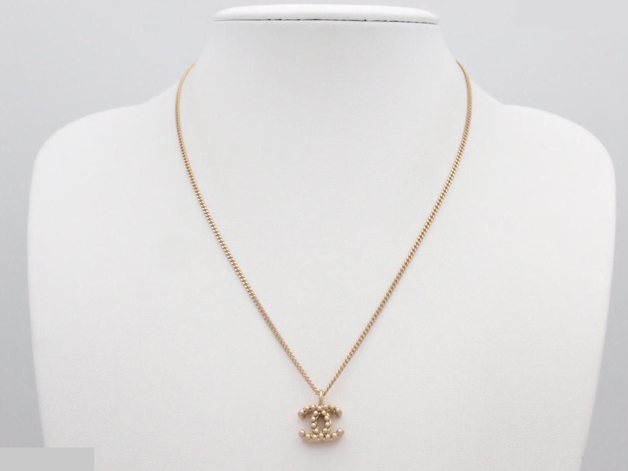 Coco Mark Gold Necklace, Chain approx. 42cm — view 3