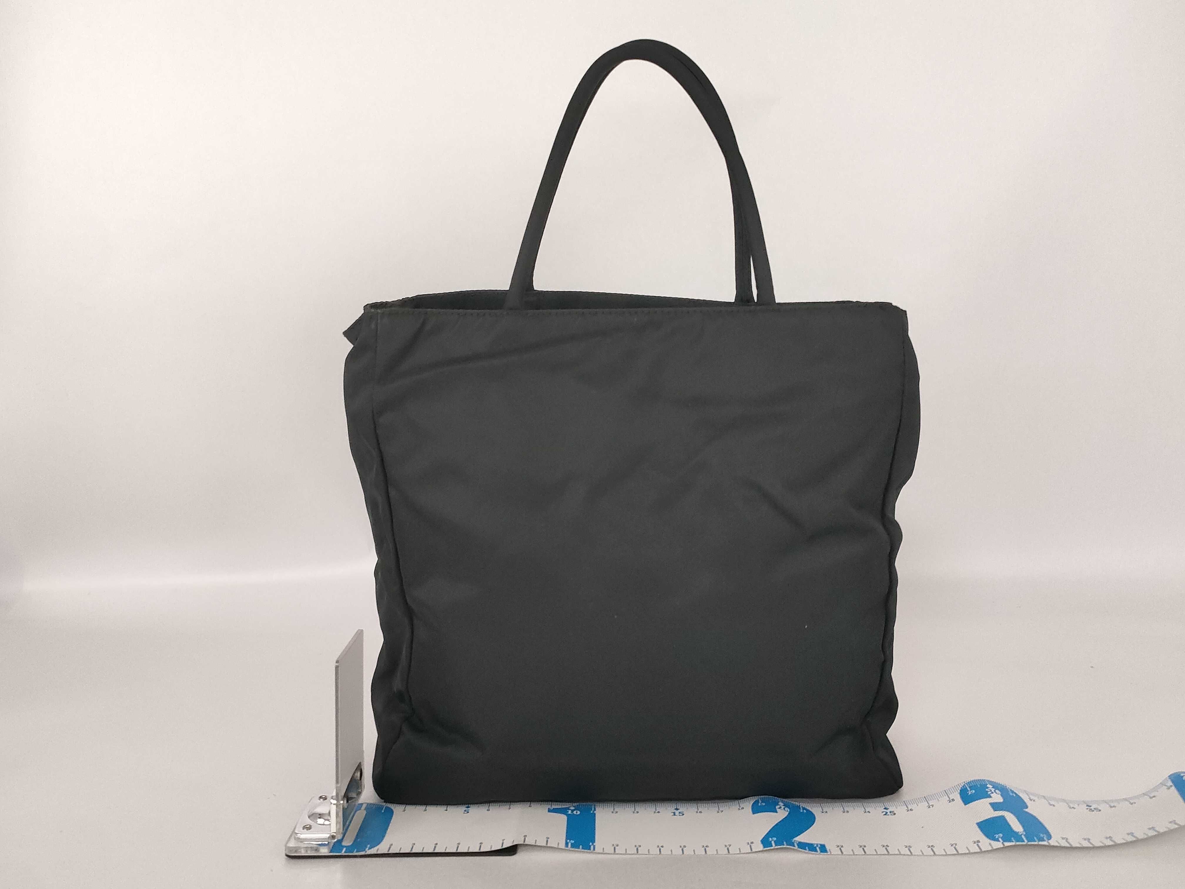Nylon Triangle Logo Handbag (IY9107) Handbag — view 2