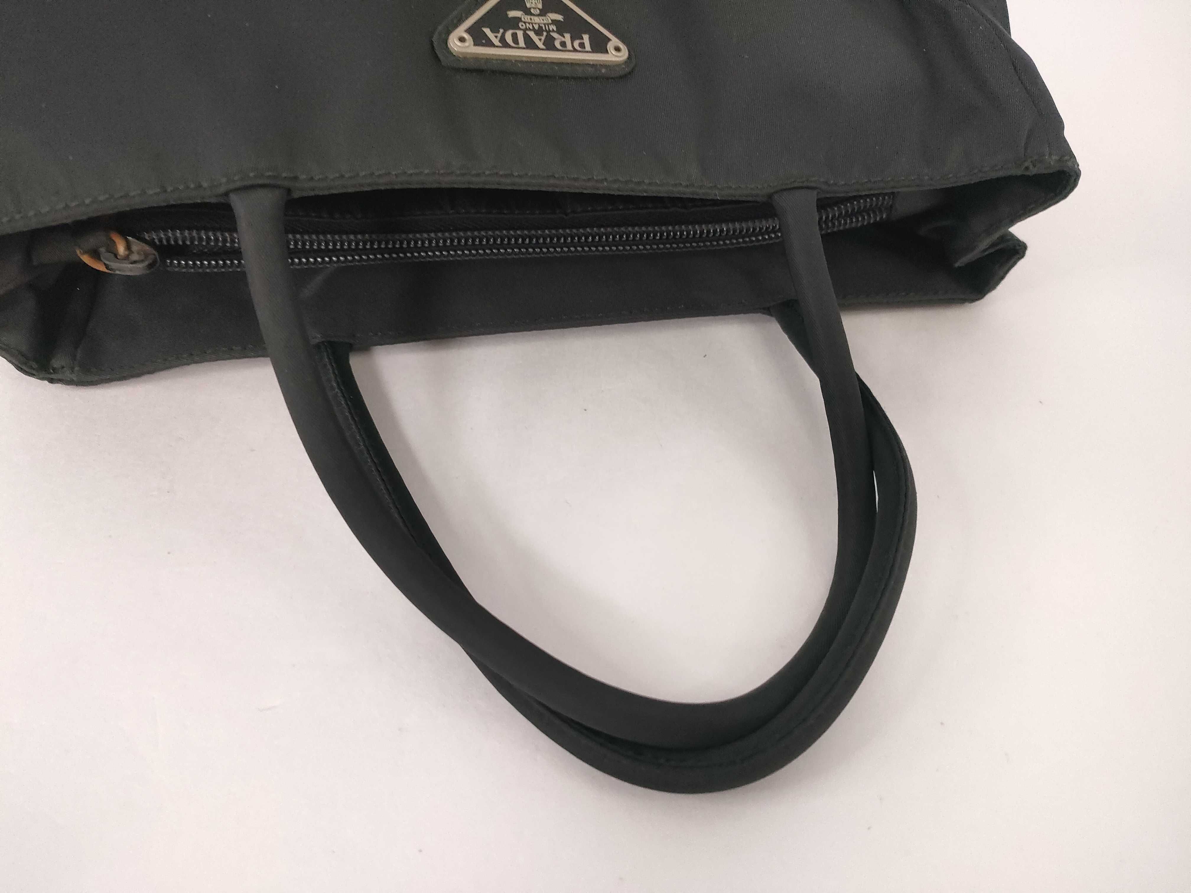 Nylon Triangle Logo Handbag (IY9107) Handbag — view 3