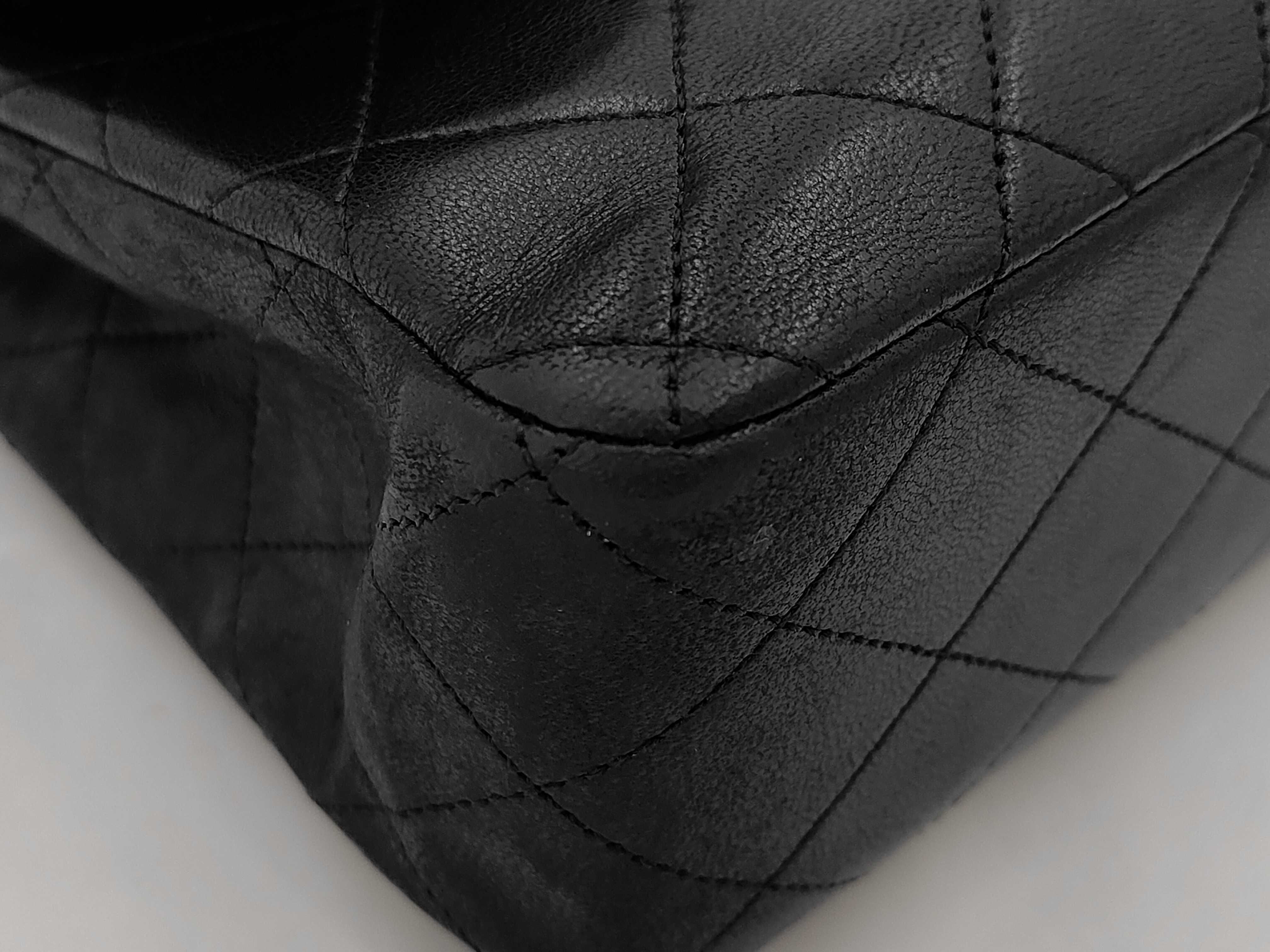 Lambskin Double Flap Shoulder Bag (Model 1) — view 7