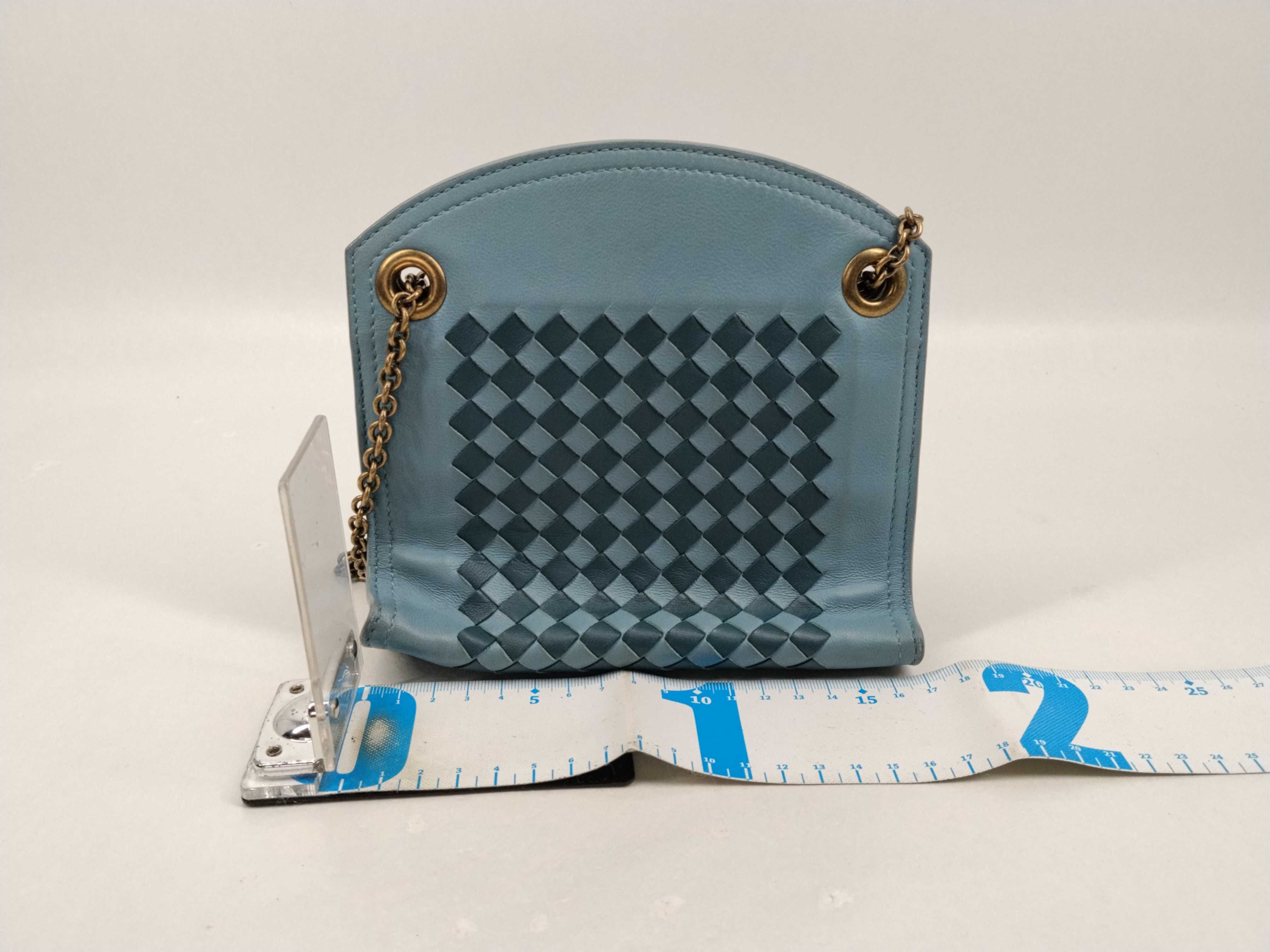 Intrecciato Bottega Chain Shoulder Bag — view 2