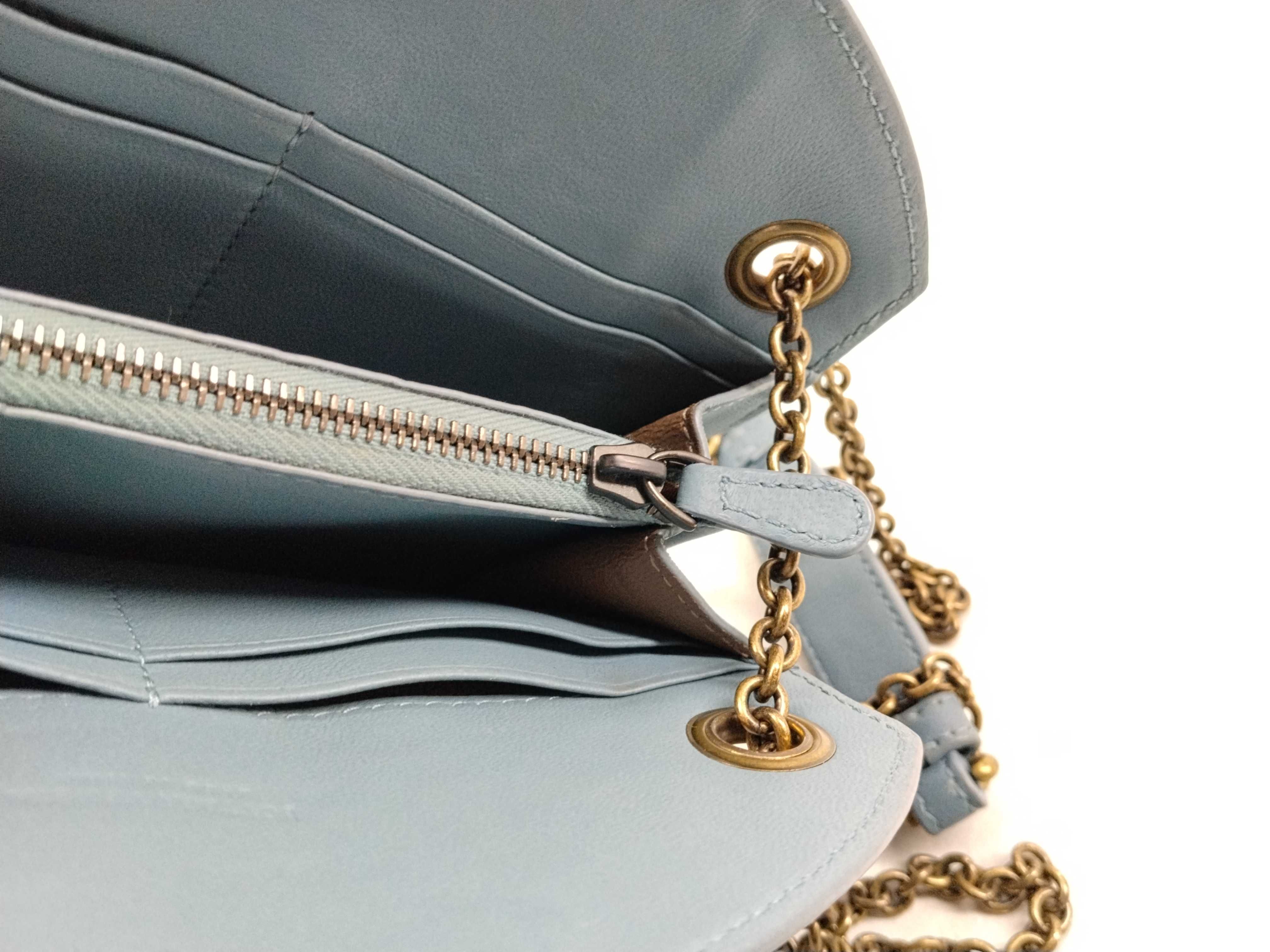 Intrecciato Bottega Chain Shoulder Bag — view 11
