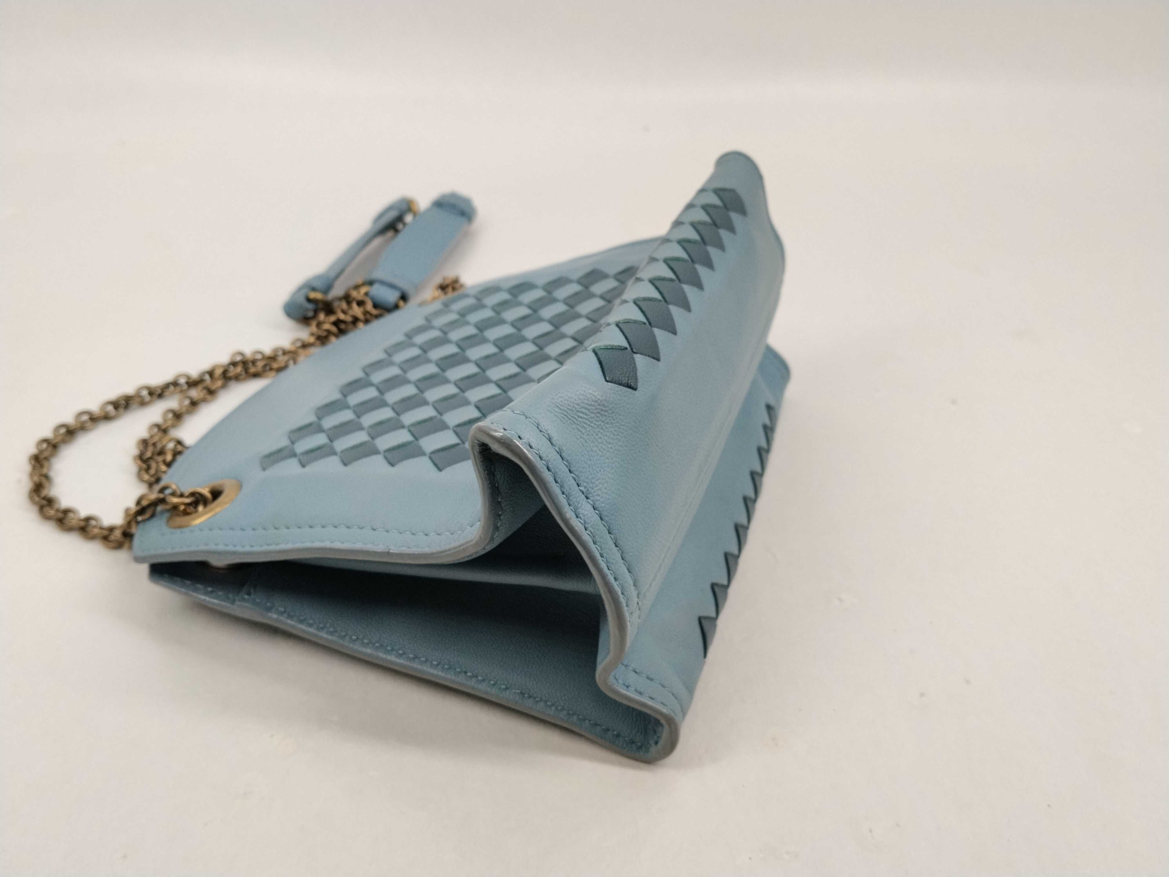 Intrecciato Bottega Chain Shoulder Bag — view 4