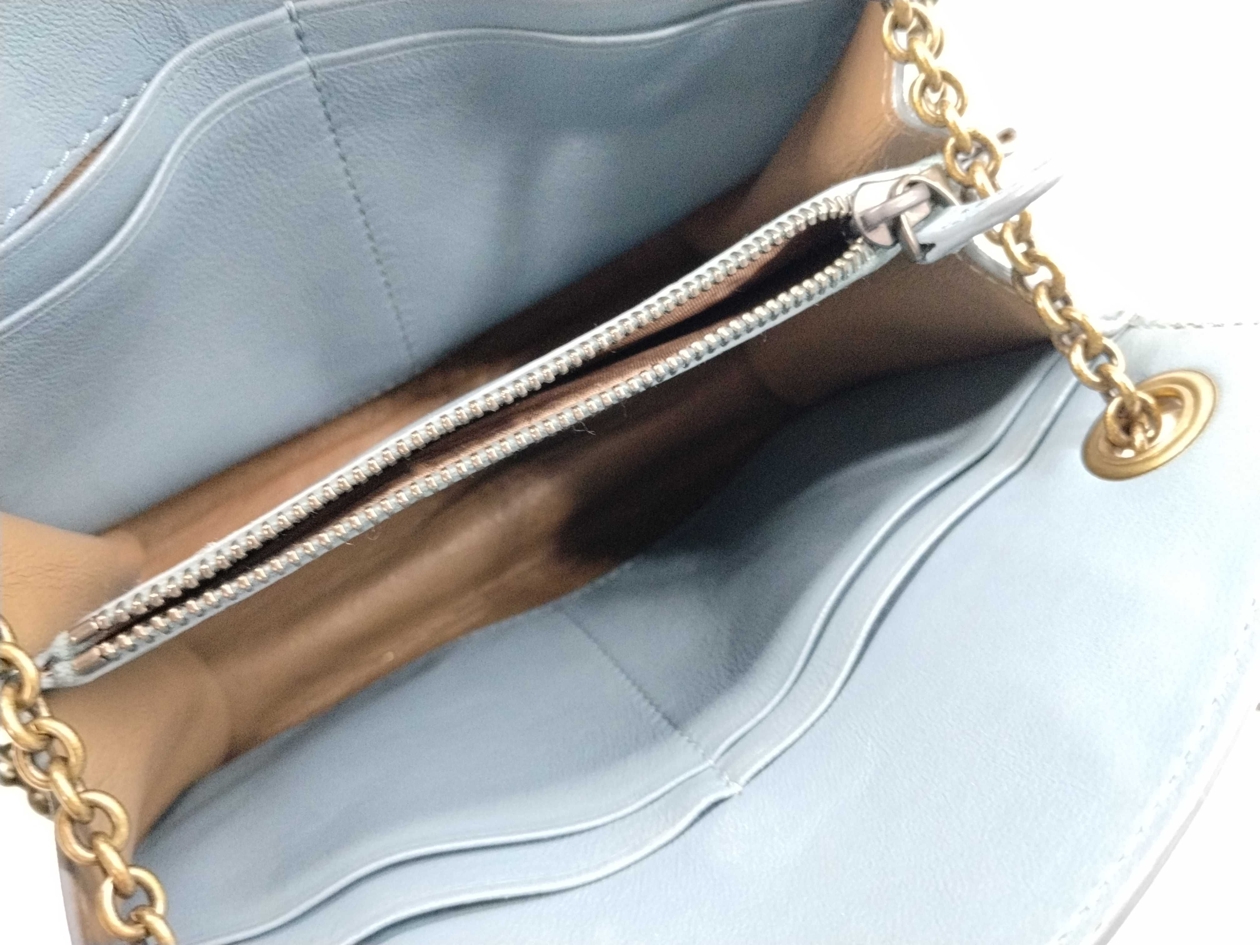 Intrecciato Bottega Chain Shoulder Bag — view 8