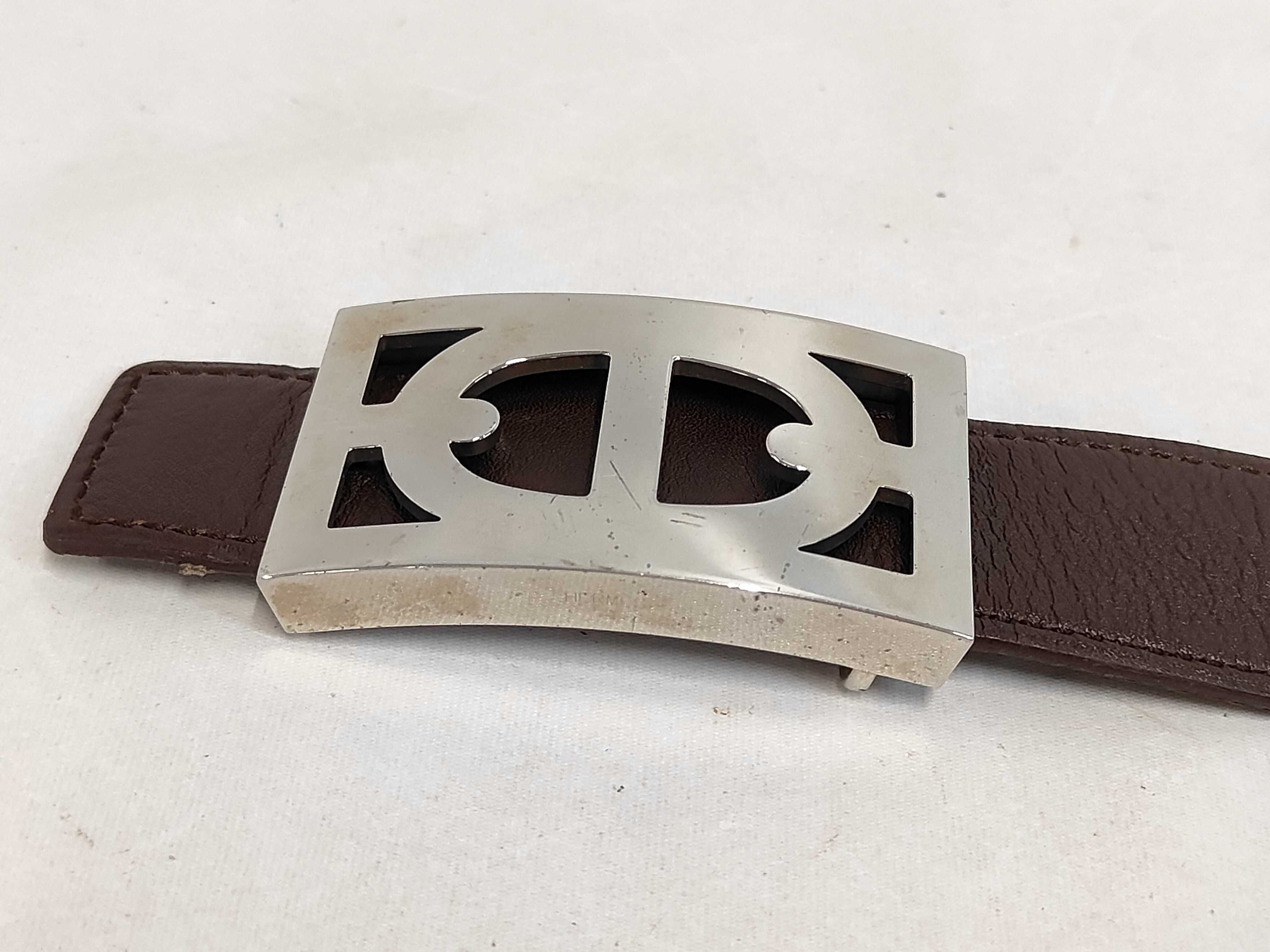 Chaine d'Ancre Leather Belt, Size 80 — view 2