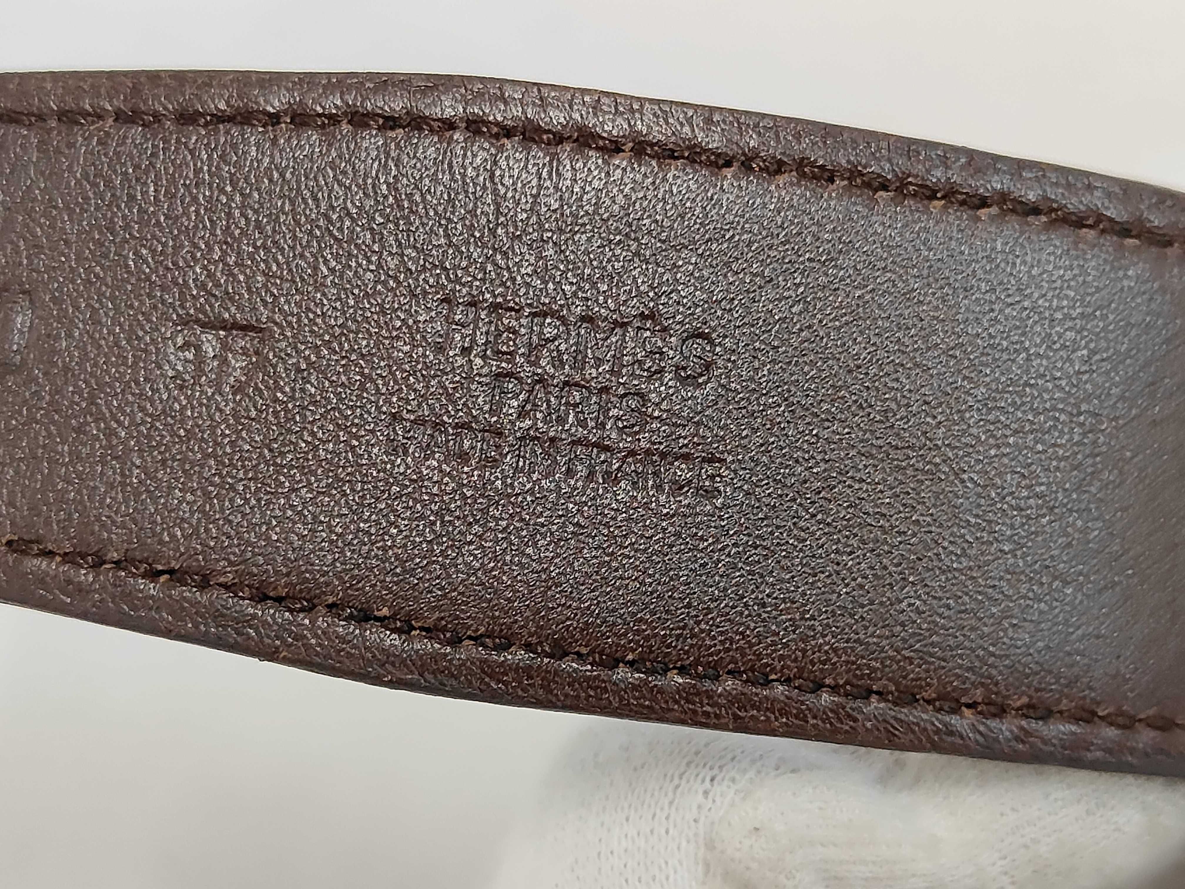 Chaine d'Ancre Leather Belt, Size 80 — view 5