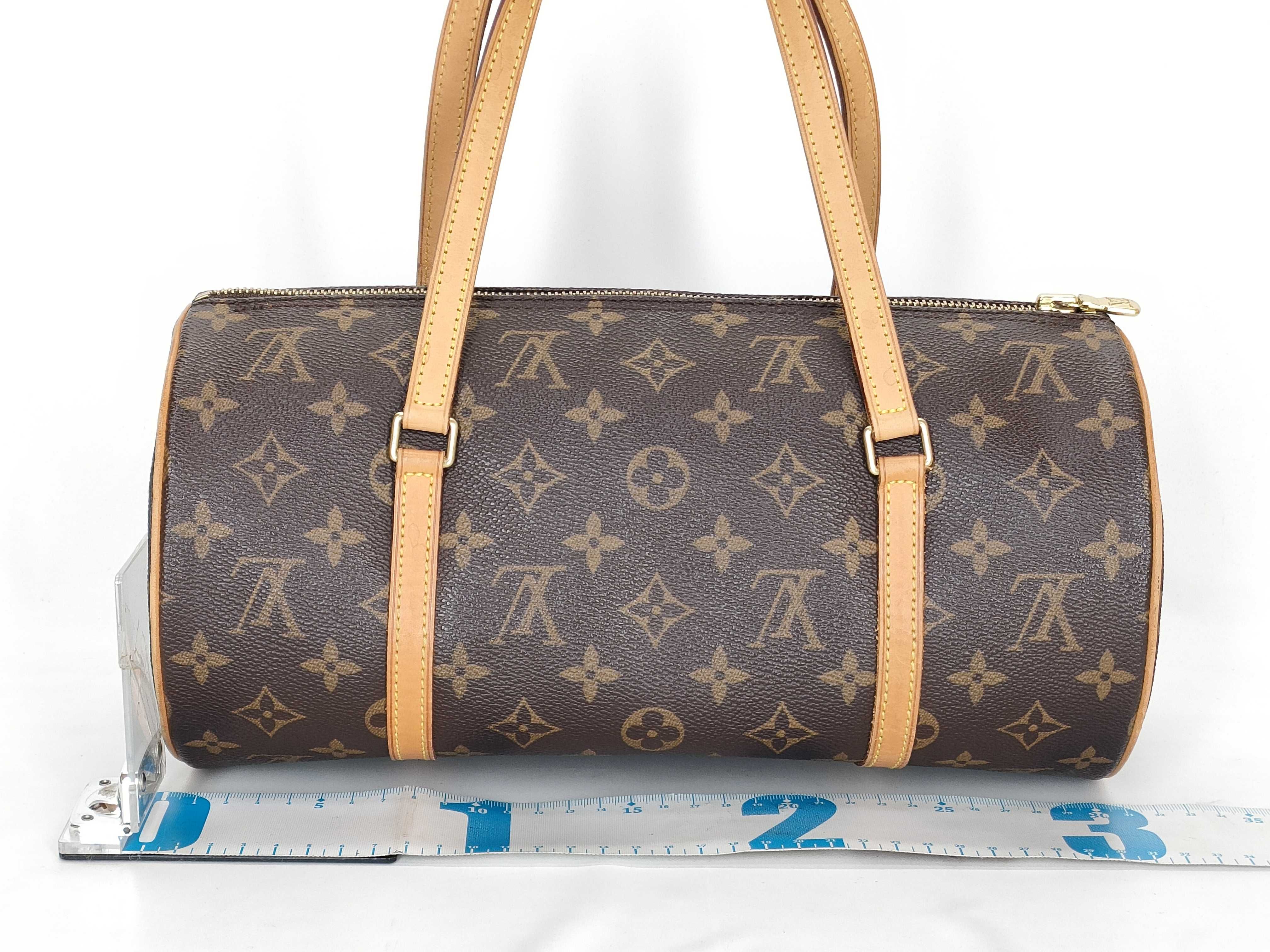 Monogram Papillon 30 M51385 MB0092 Brown Handbag — view 2