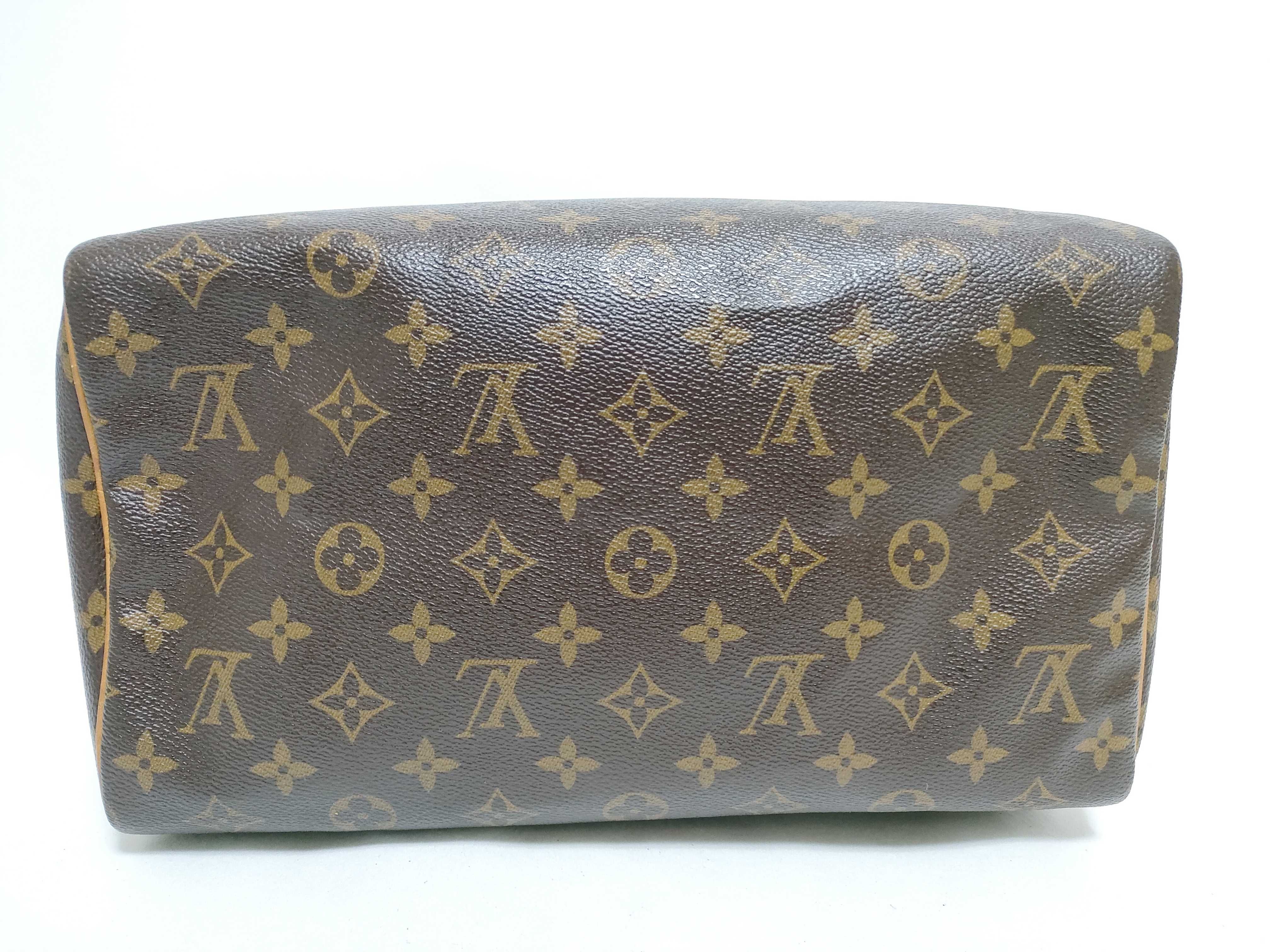 Monogram Louis Vuitton Speedy 30 M41108 Handbag — view 8