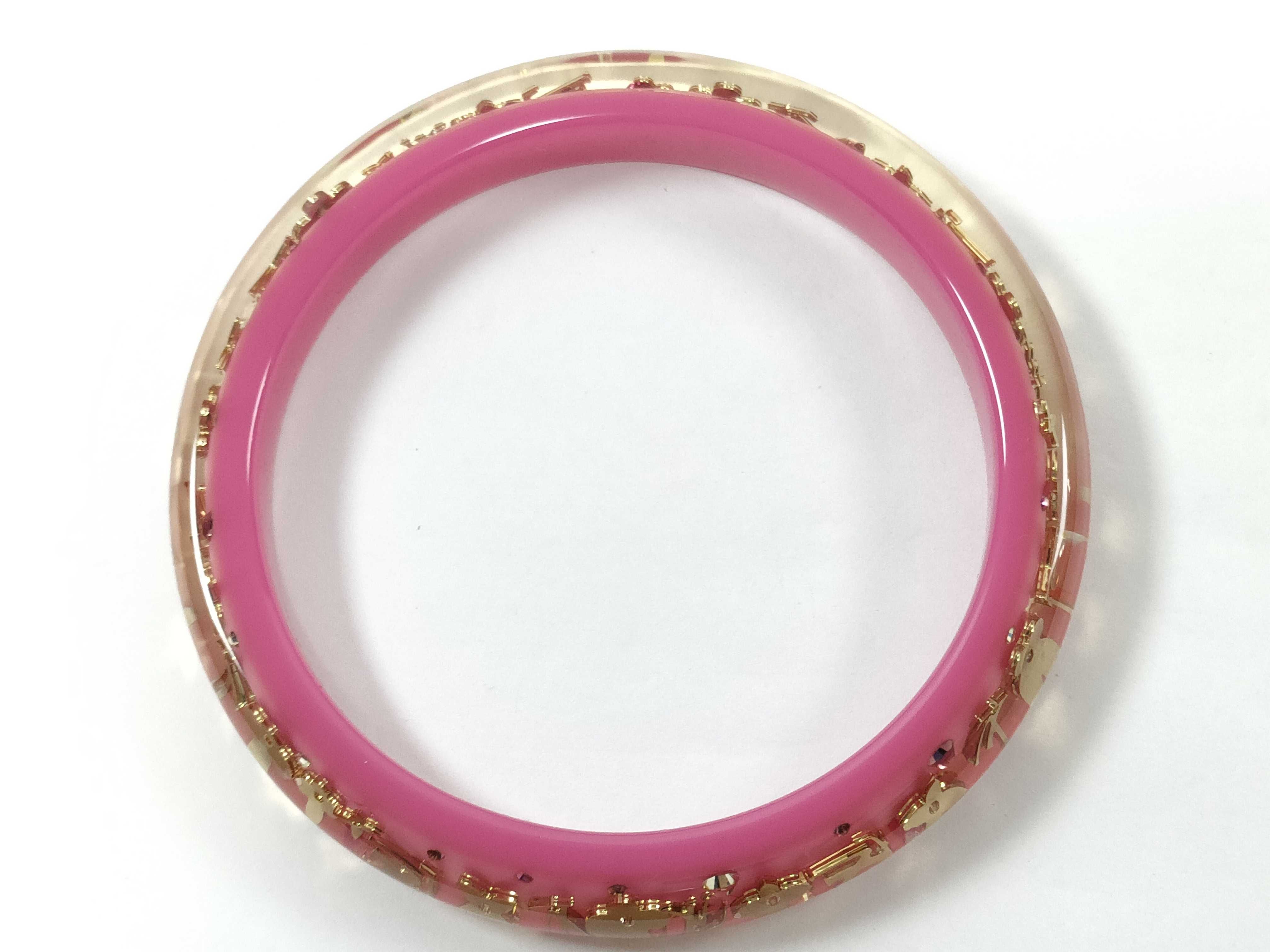 Bracelet Inclusion Bangle Red Bracelet/Bangle — view 3