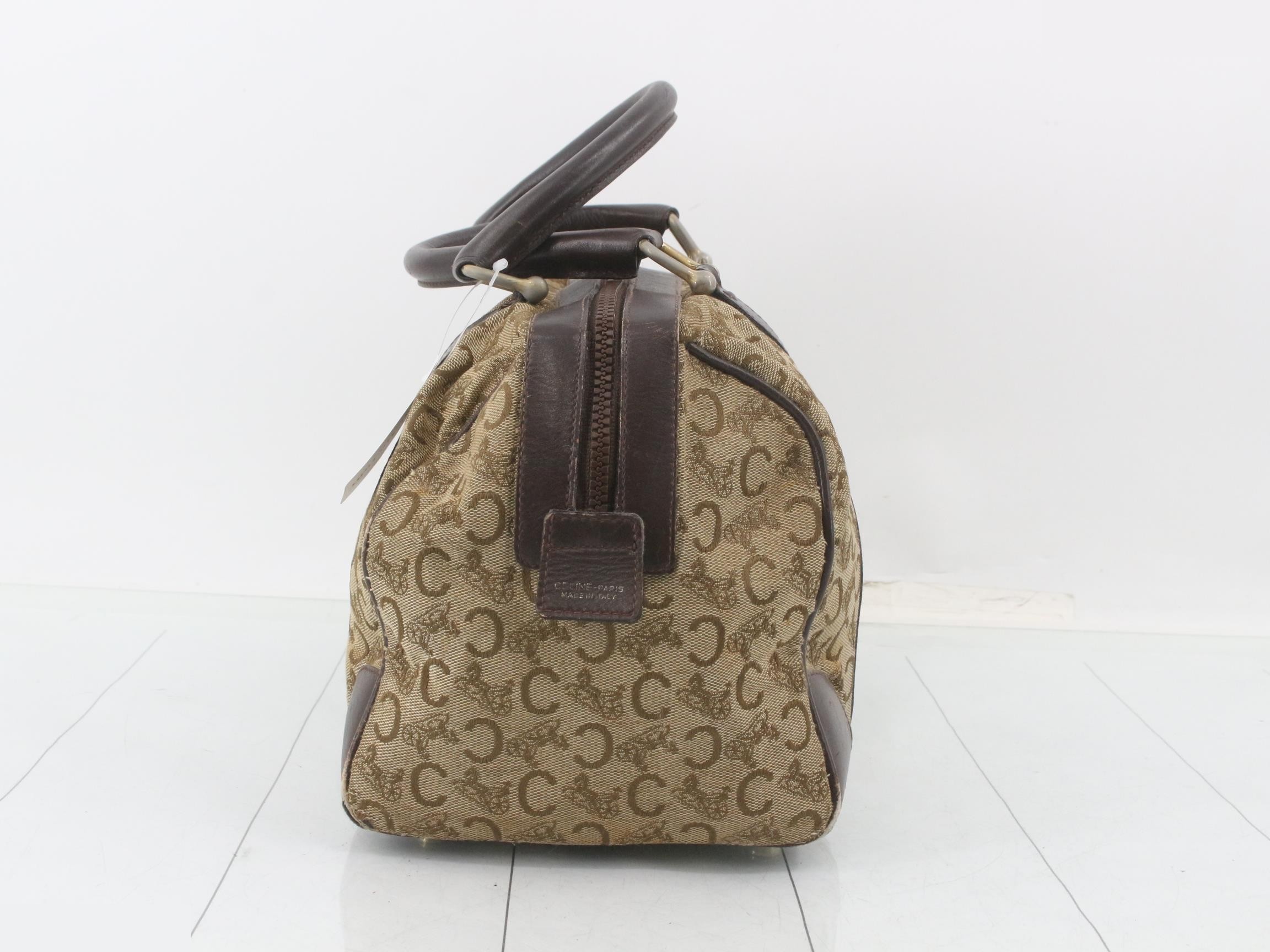 C Macadam Mini Boston Bag — view 3