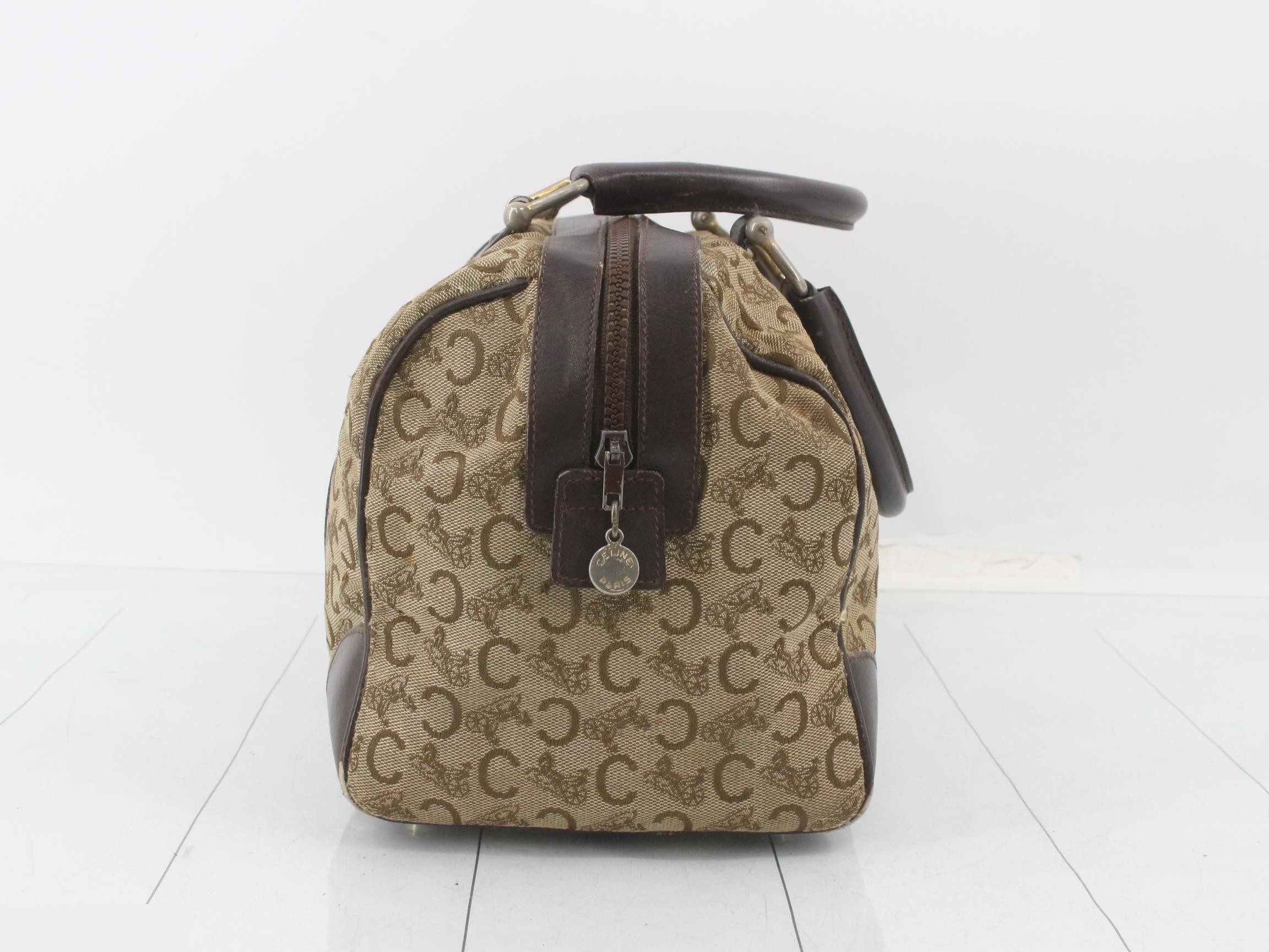 C Macadam Mini Boston Bag — view 4