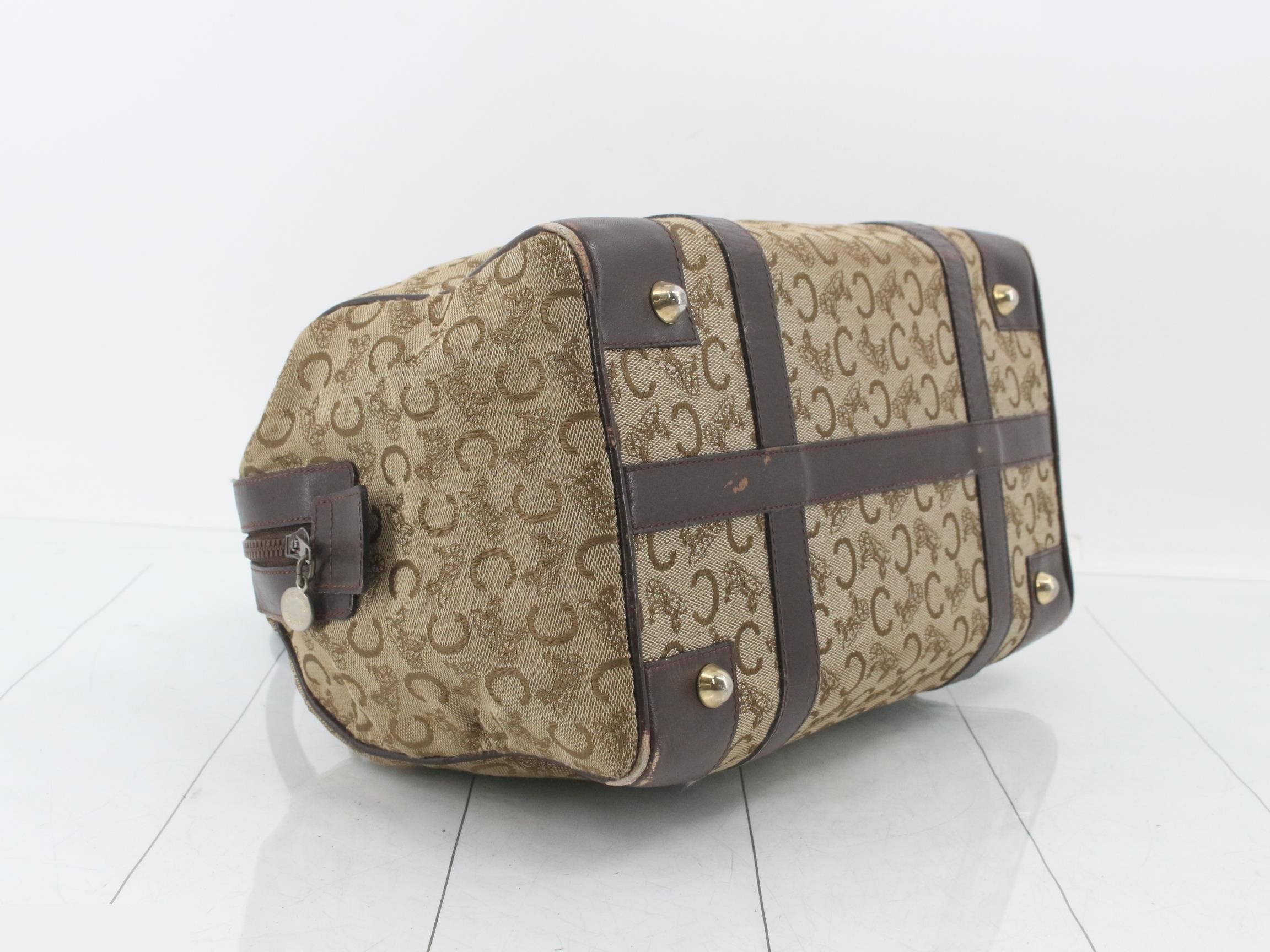 C Macadam Mini Boston Bag — view 5