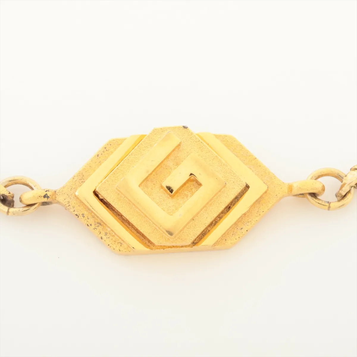 G-logo bracelet, GP gold. Shows signs of wear, — view 2