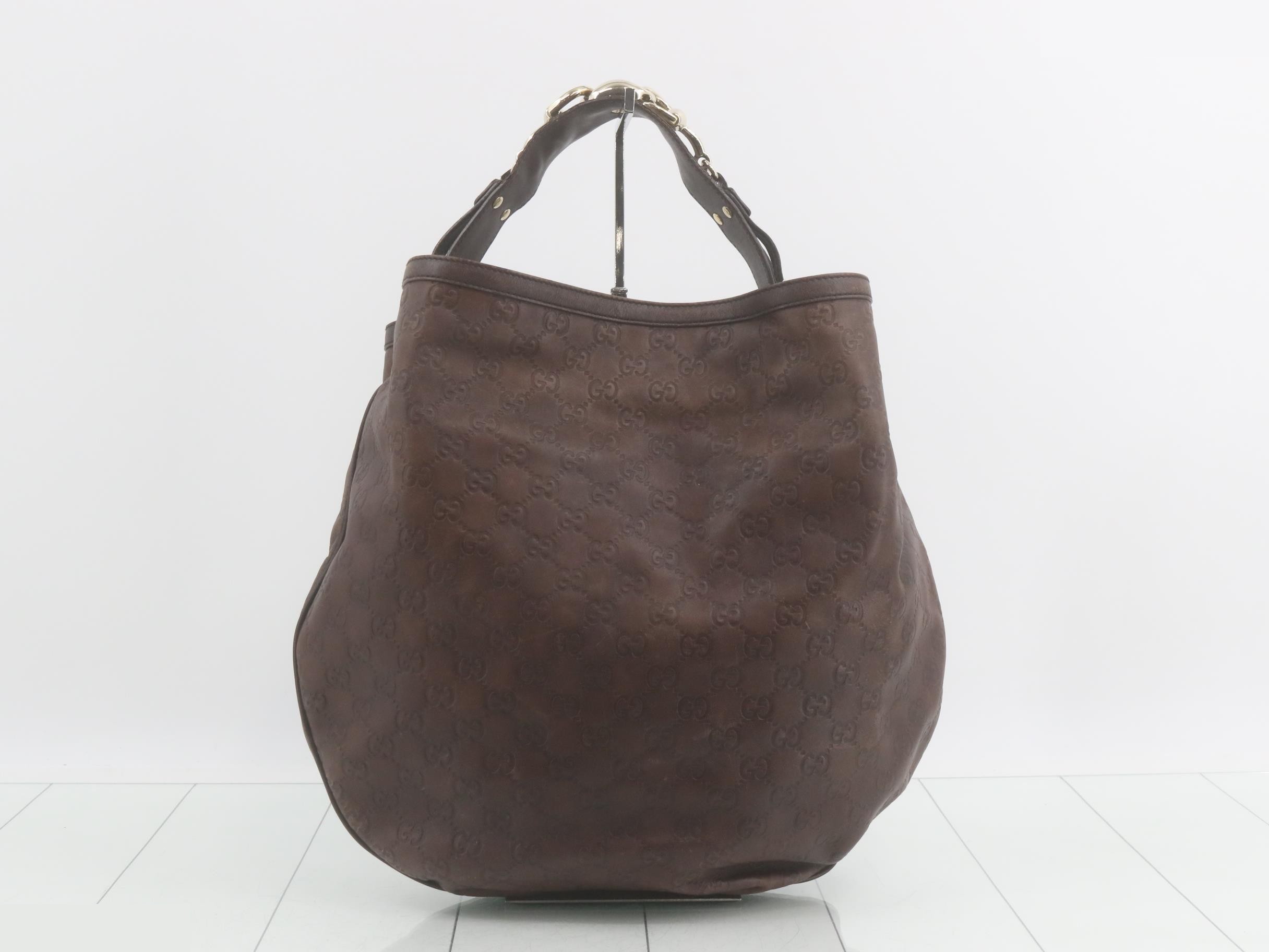 Guccissima Horsebit Shoulder Bag — view 2