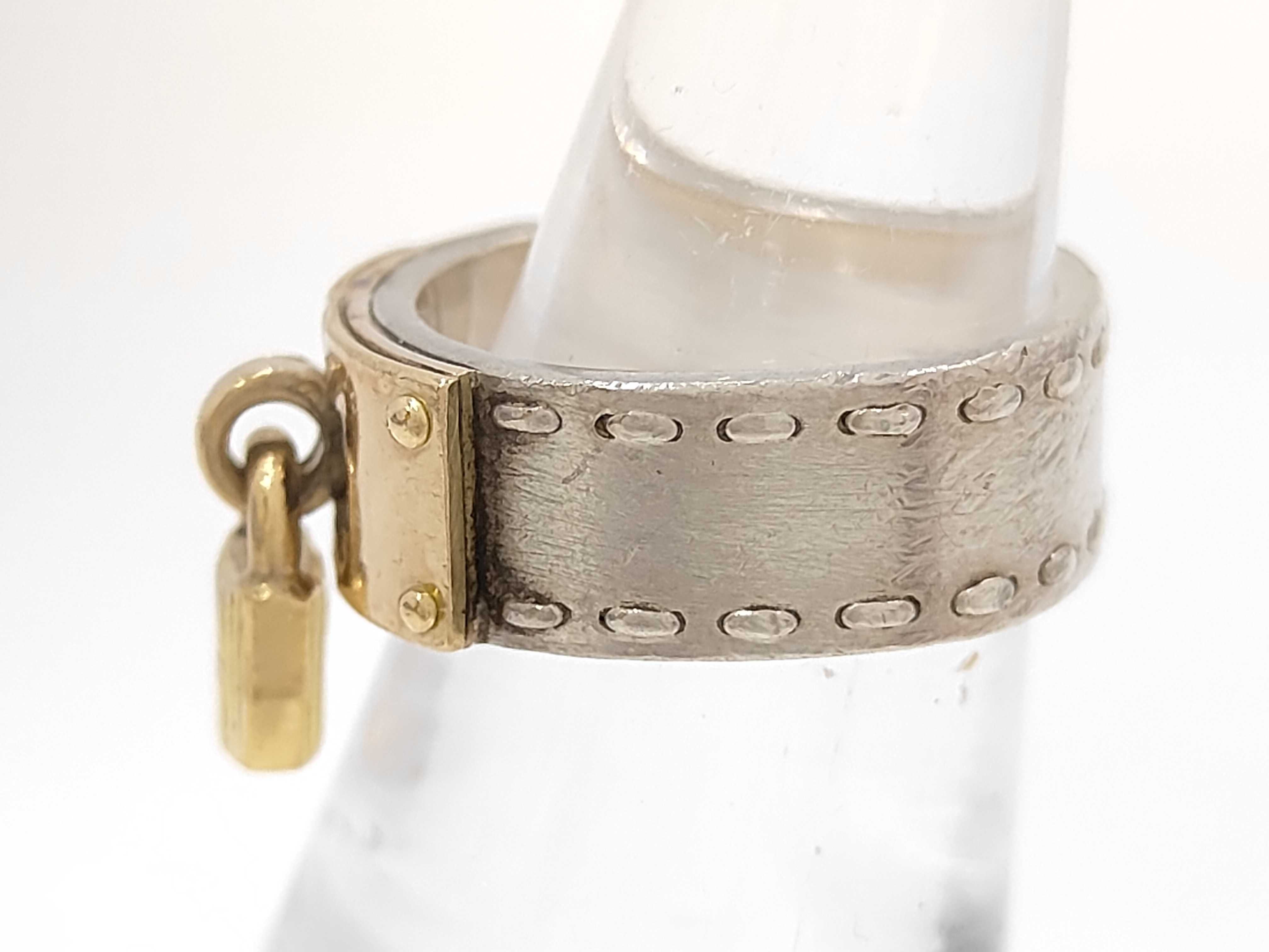 Kelly Ring, SV925 YG750, Size 53, 10.3g — view 2