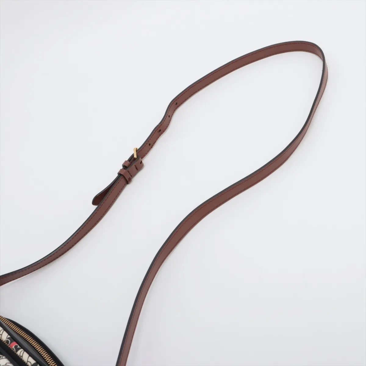 Camera Bag PVC x Leather Shoulder Bag Brown — view 5