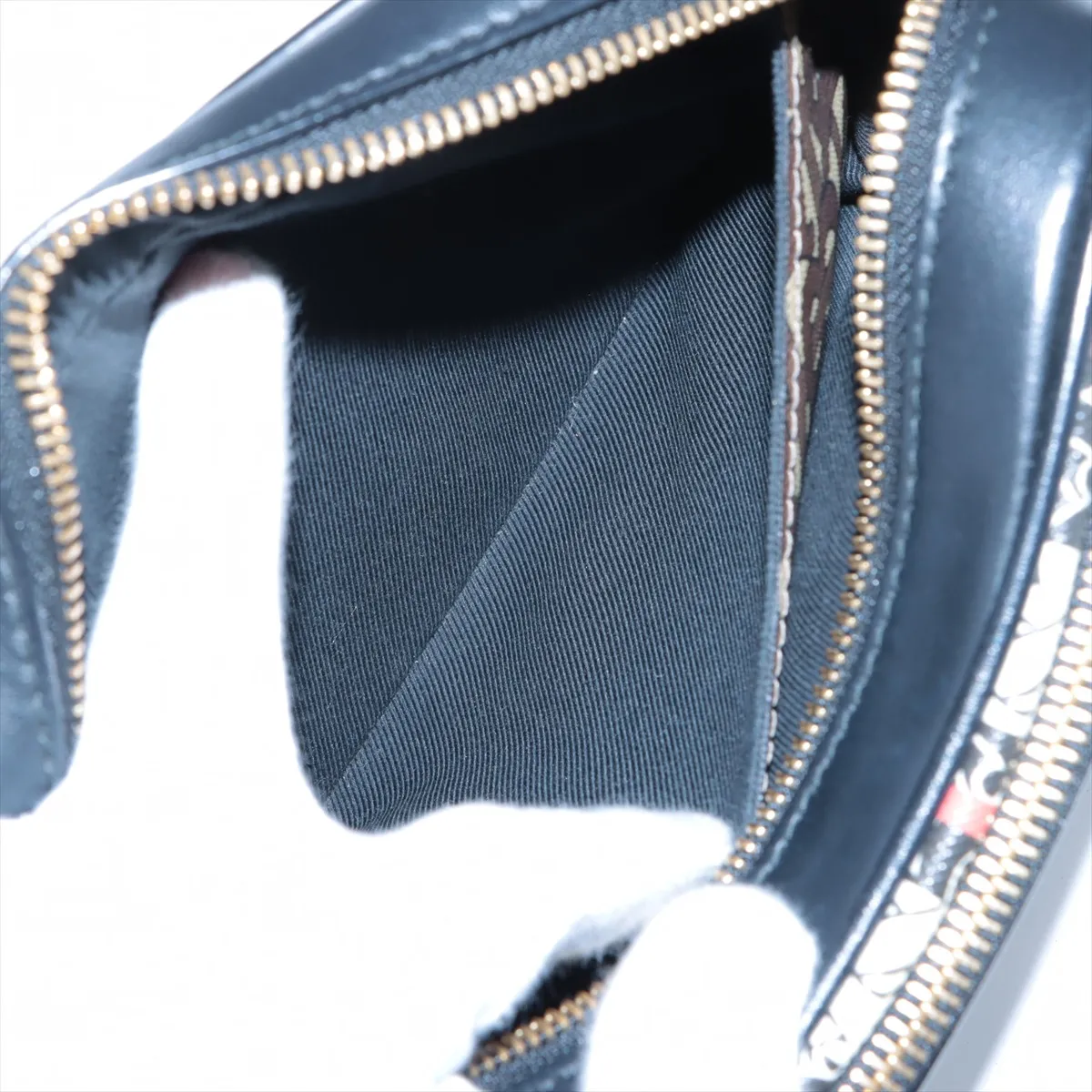 Camera Bag PVC x Leather Shoulder Bag Brown — view 7