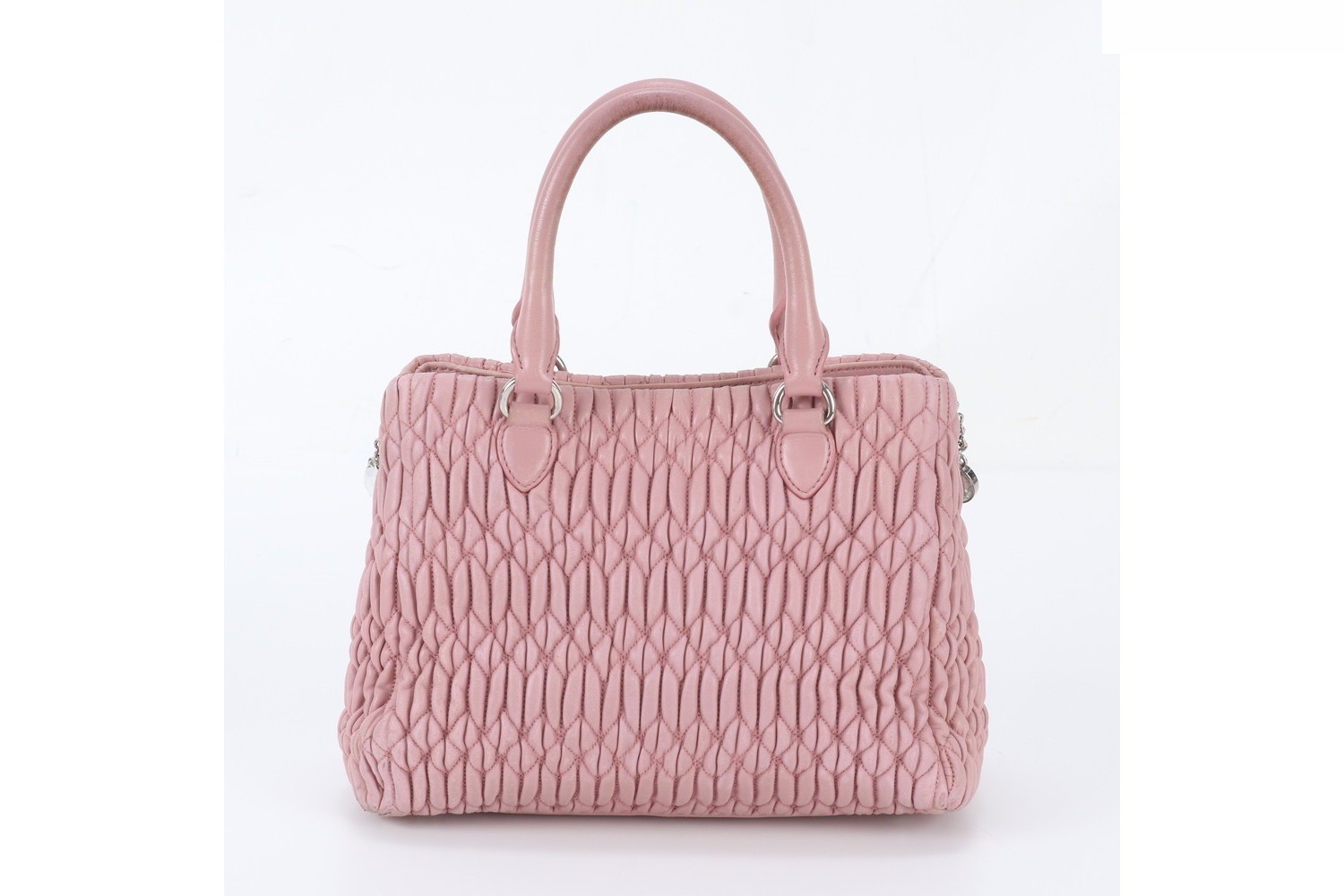 Matelassé Nappa Crystal Leather 2-Way Shoulder Bag — view 3