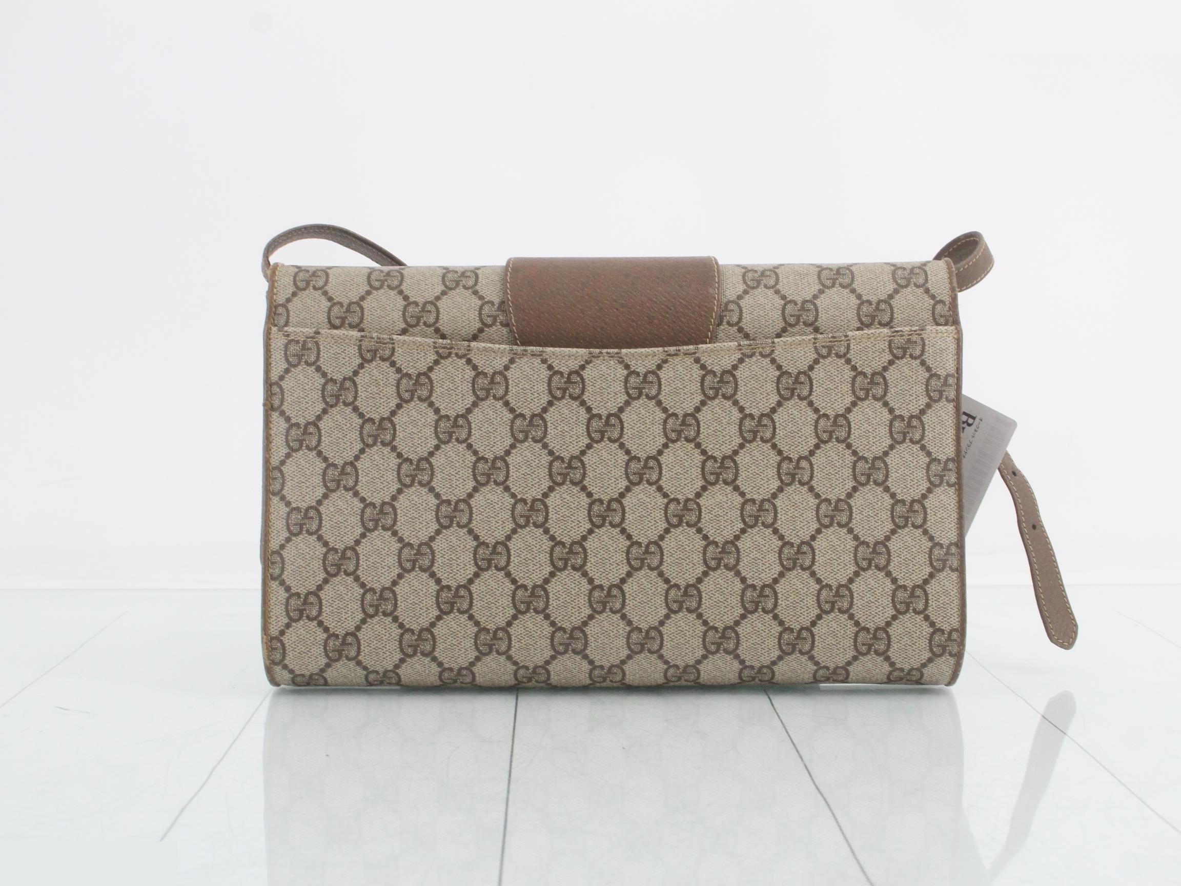 GG Supreme Shoulder Bag Brown — view 2