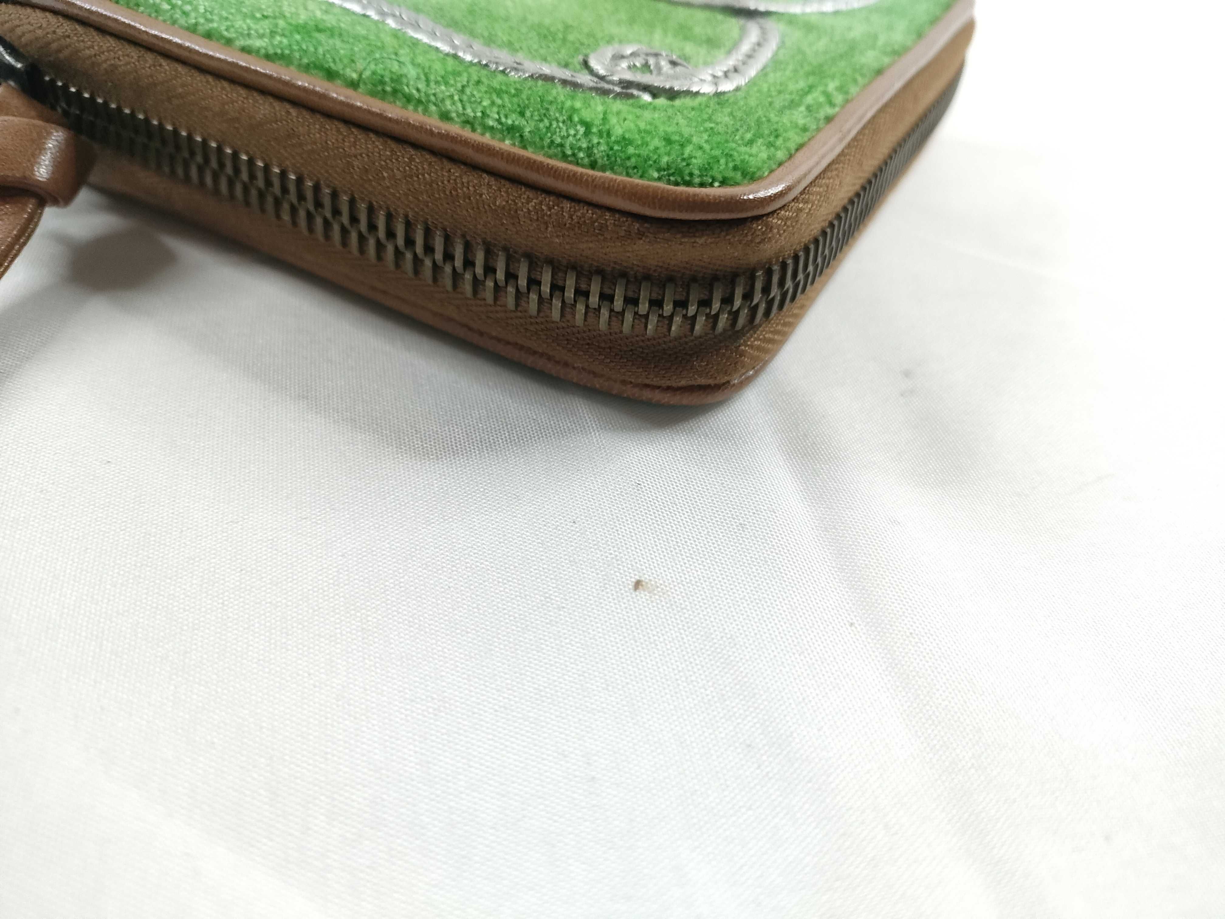 Velour-like Compact Zip Wallet — view 3