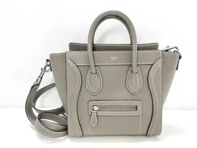 Luggage Nano Shopper Handbag