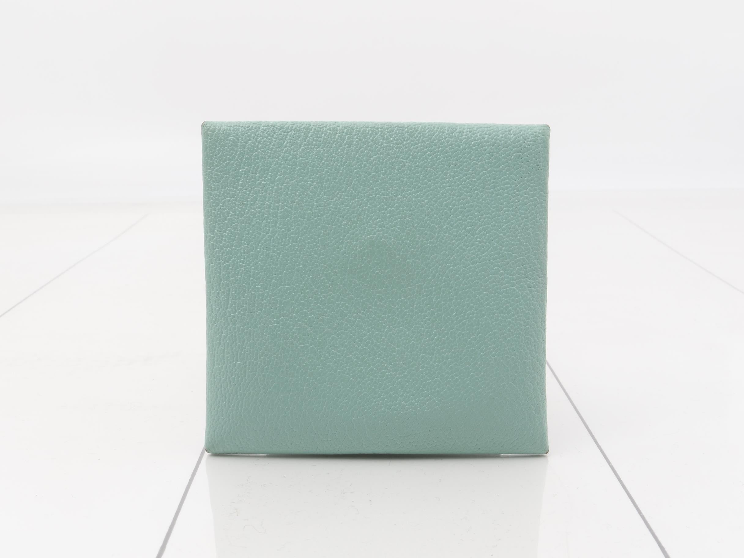 Bastia A-stamp Chevre Mysore coin case, light green — view 2