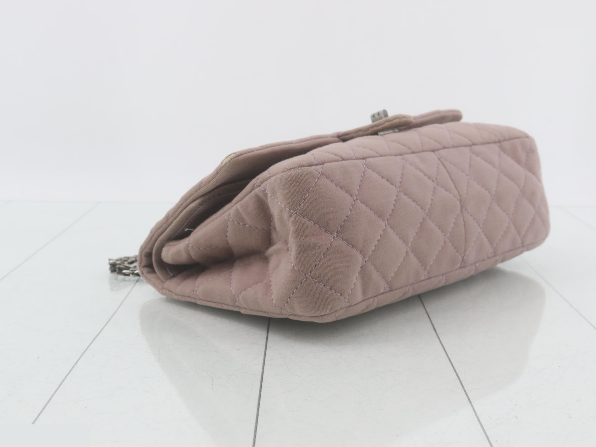 Matelassé 2.55 Cotton Double Flap Shoulder Bag — view 5
