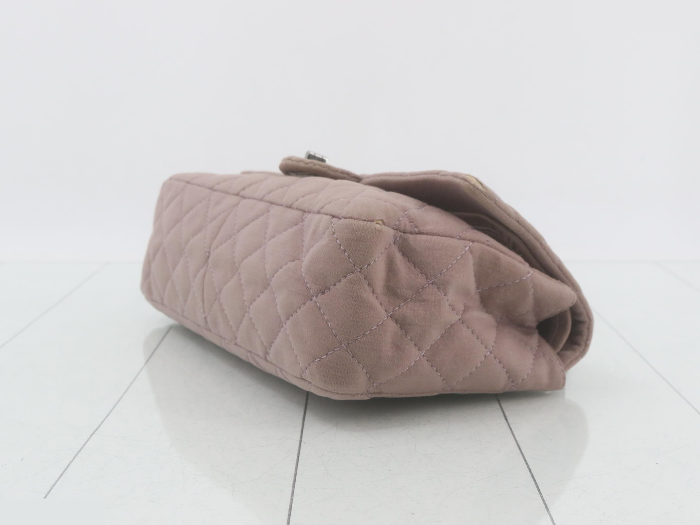 Matelassé 2.55 Cotton Double Flap Shoulder Bag — view 6