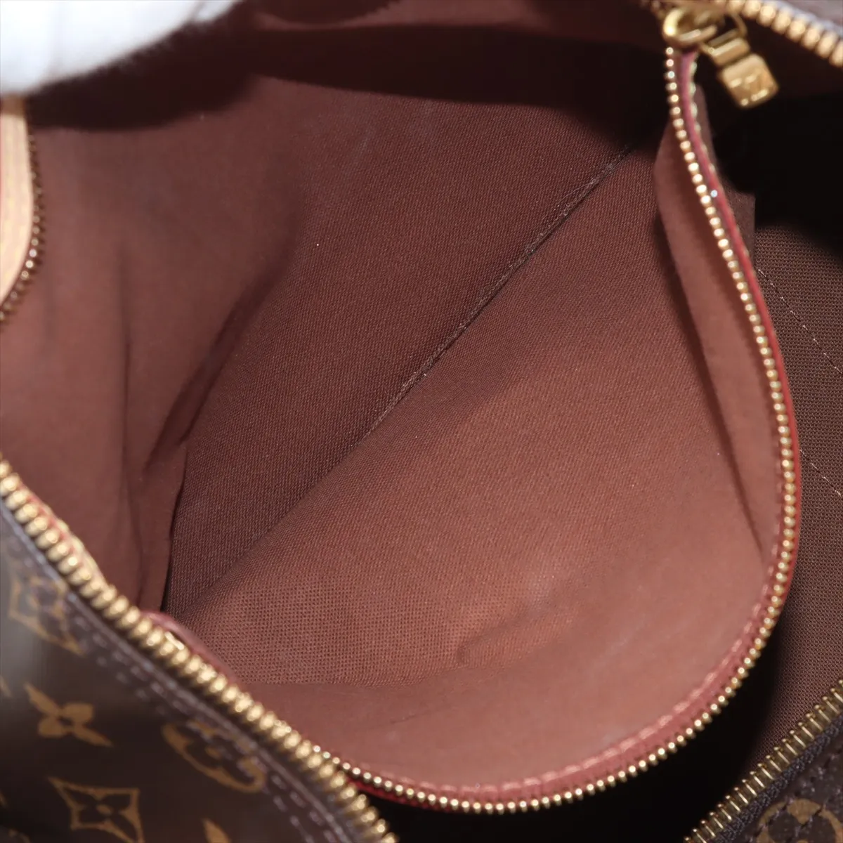 Monogram Keepall Bandoulière 45 M41418 Brown, RFID Detectable, with Charm — view 9