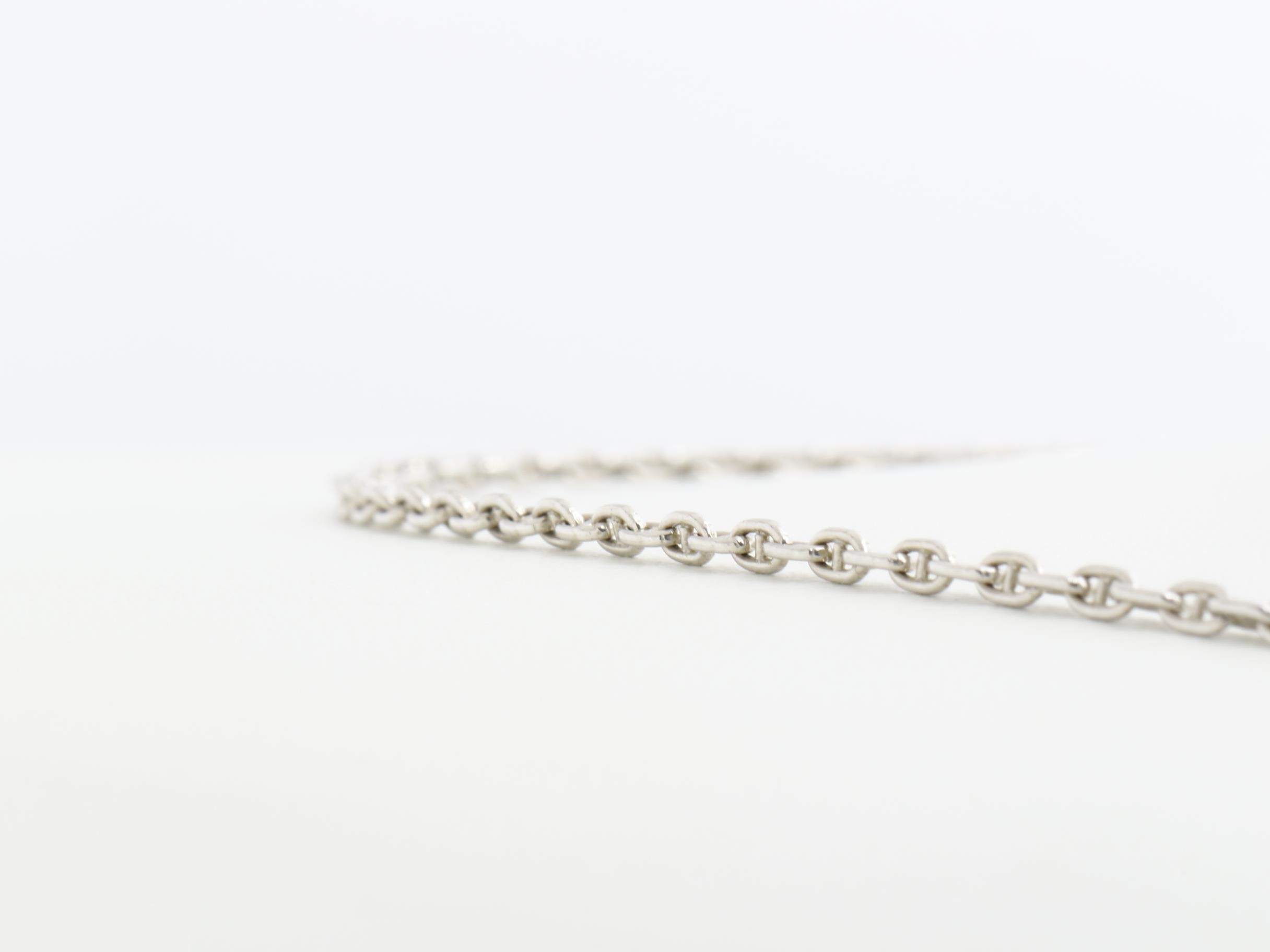 Chaine d'Ancre TTPM 750WG/6.4g Necklace 50cm — view 2