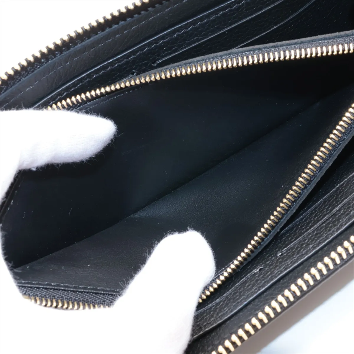 Empreinte Portefeuille Clemence M60171 Noir Round Zip Wallet (RFID detected) — view 8