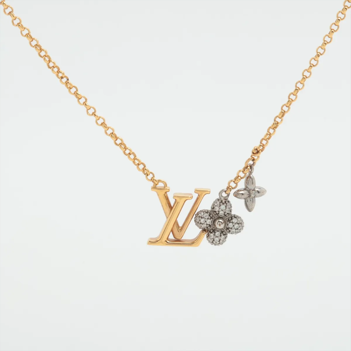 M01265 Necklace LV Glam Pendant TE4263 Necklace GP Gold