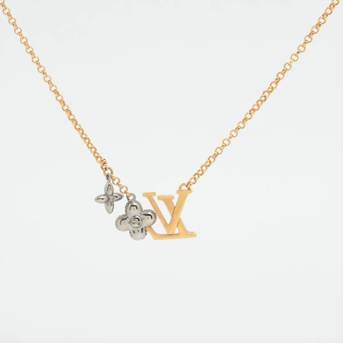M01265 Necklace LV Glam Pendant TE4263 Necklace GP Gold — view 2