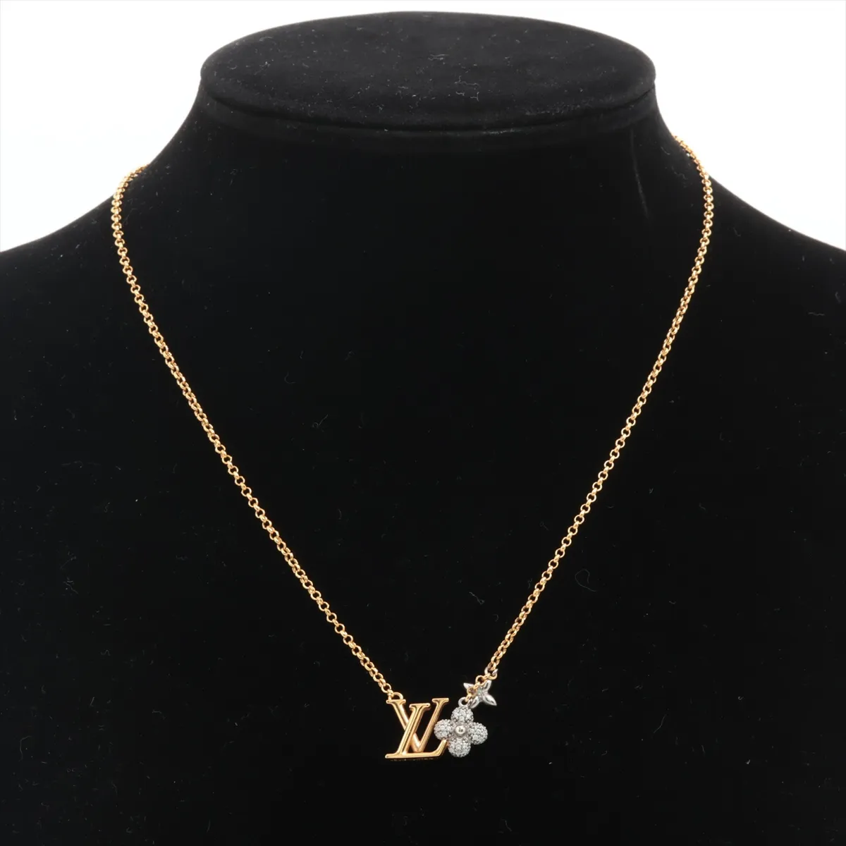 M01265 Necklace LV Glam Pendant TE4263 Necklace GP Gold — view 5