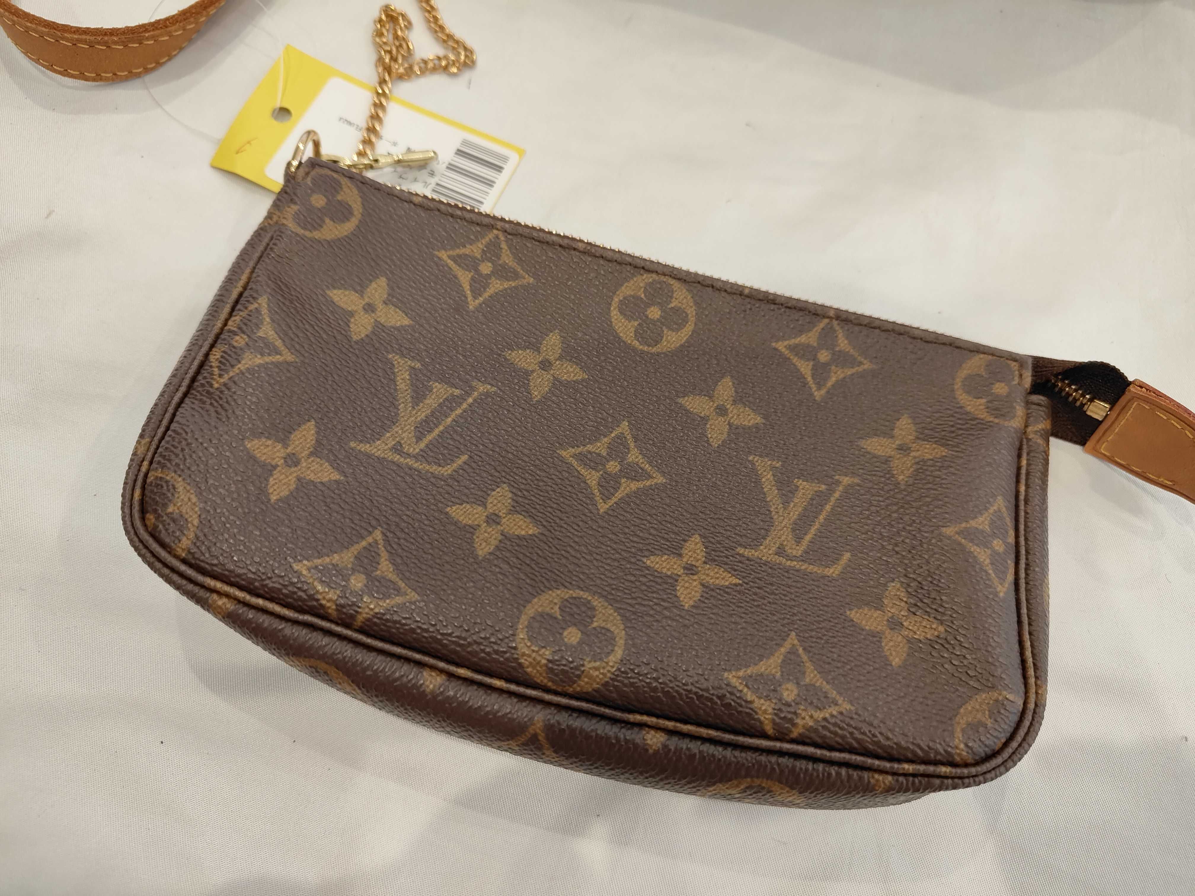 Monogram Bucket PM Tote Bag with Pouch — view 14