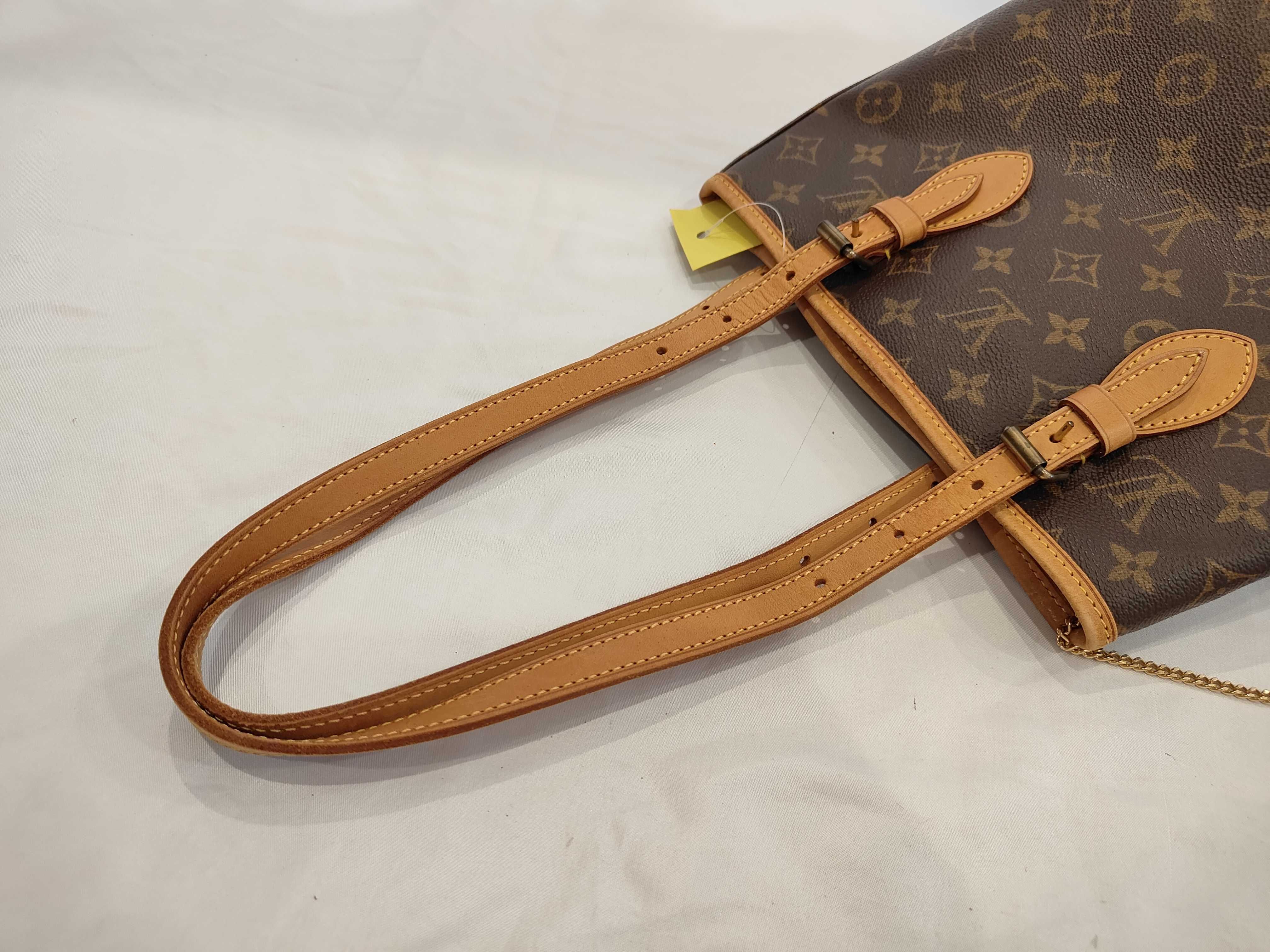 Monogram Bucket PM Tote Bag with Pouch — view 6
