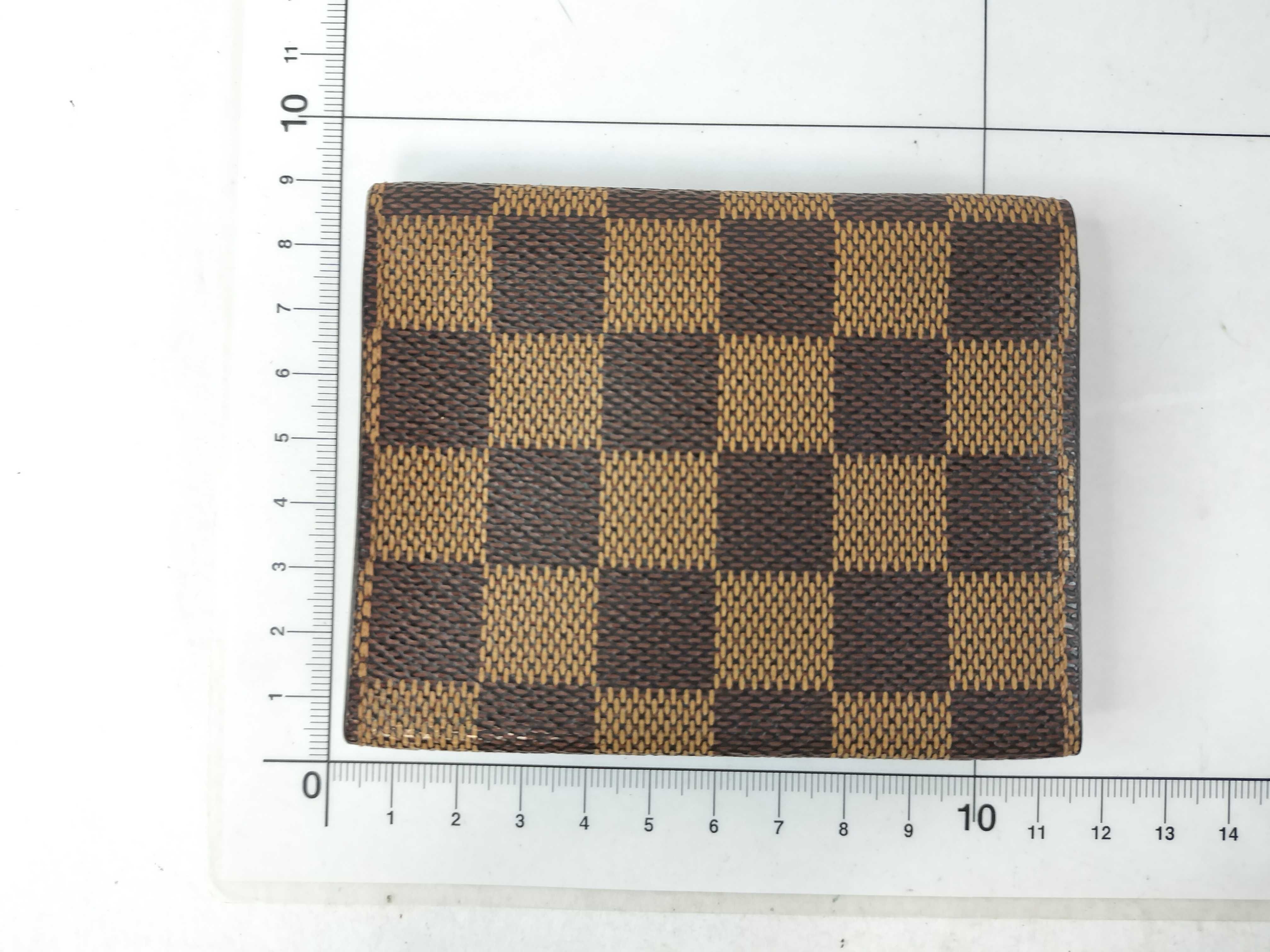 Damier Louis Vuitton Enveloppe Carte Card Case Damier Card Case — view 2