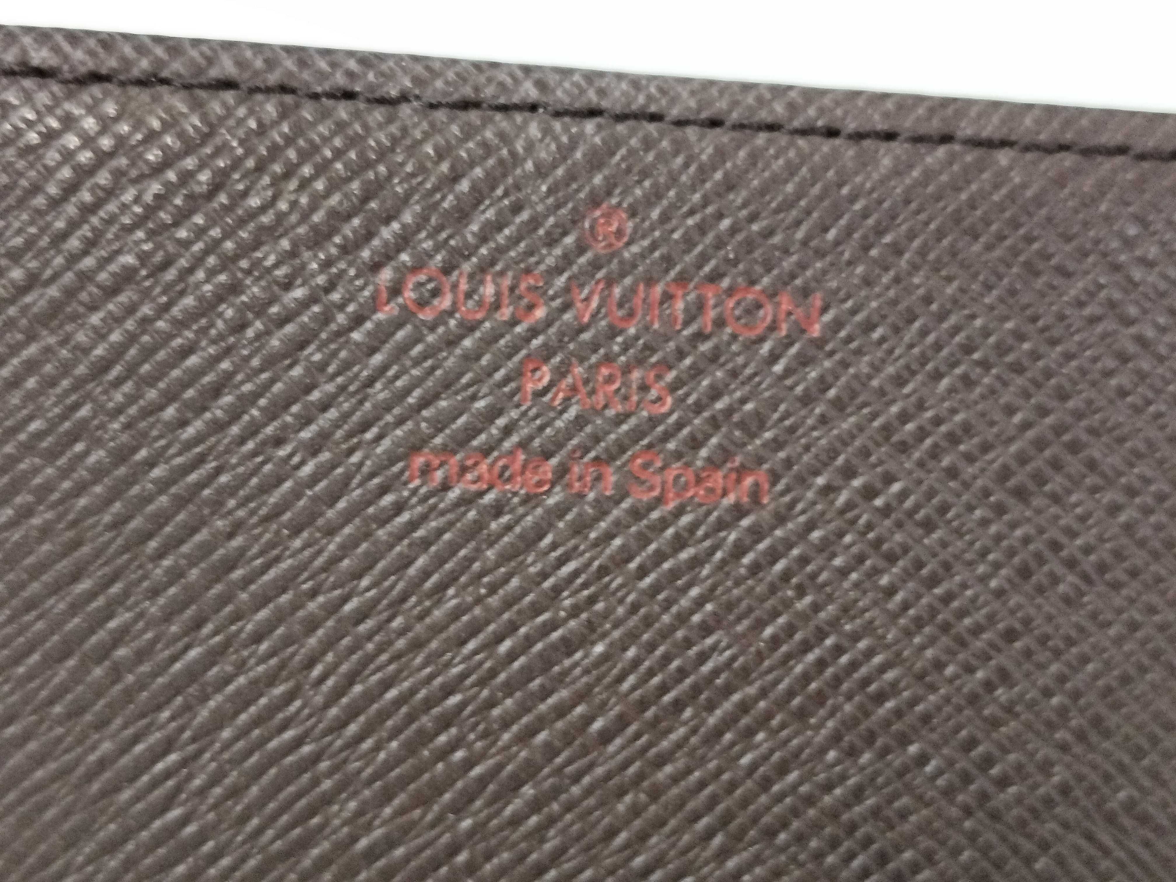 Damier Louis Vuitton Enveloppe Carte Card Case Damier Card Case — view 8