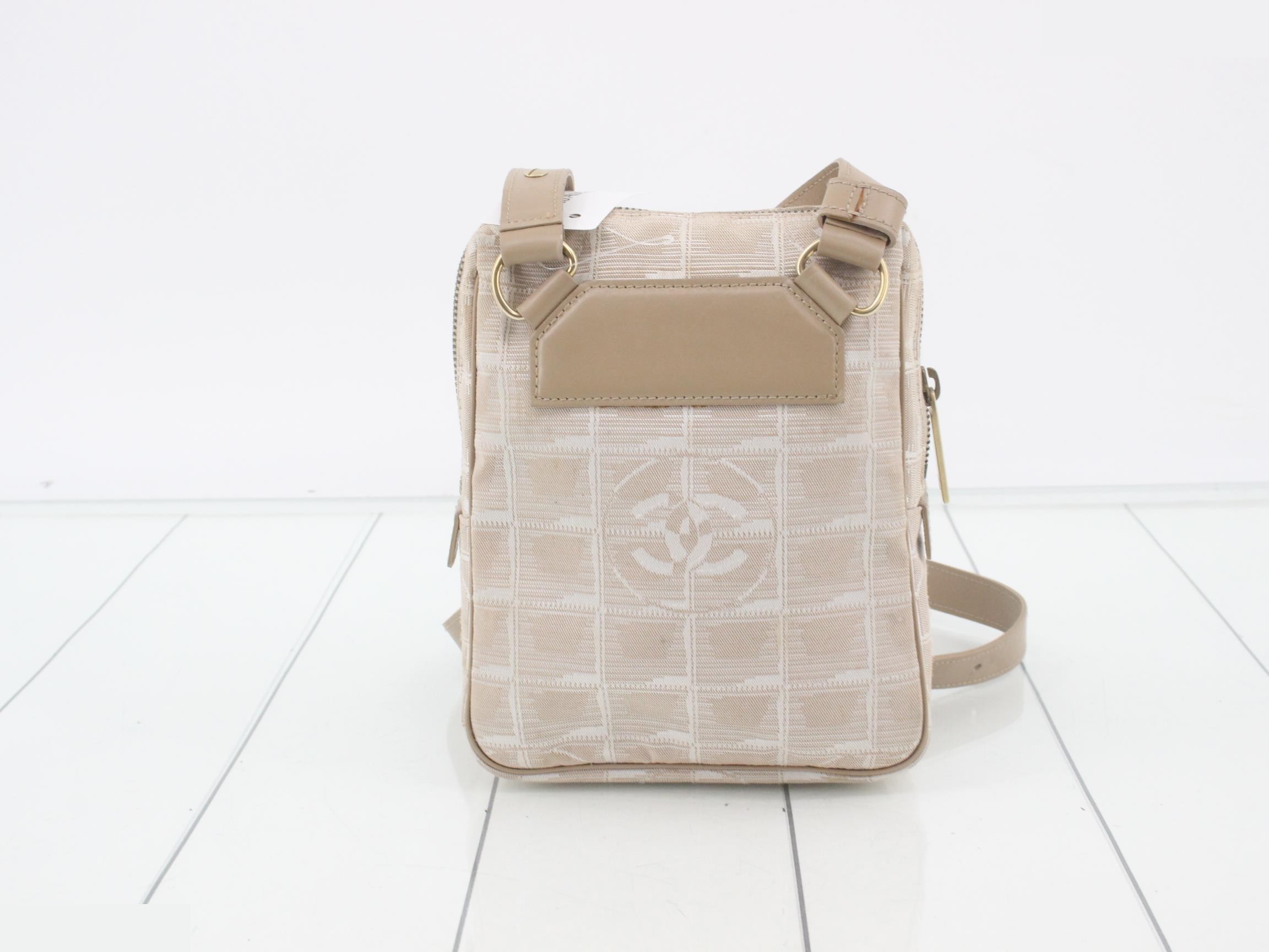 New Travel Line Mini Shoulder Bag Beige — view 2