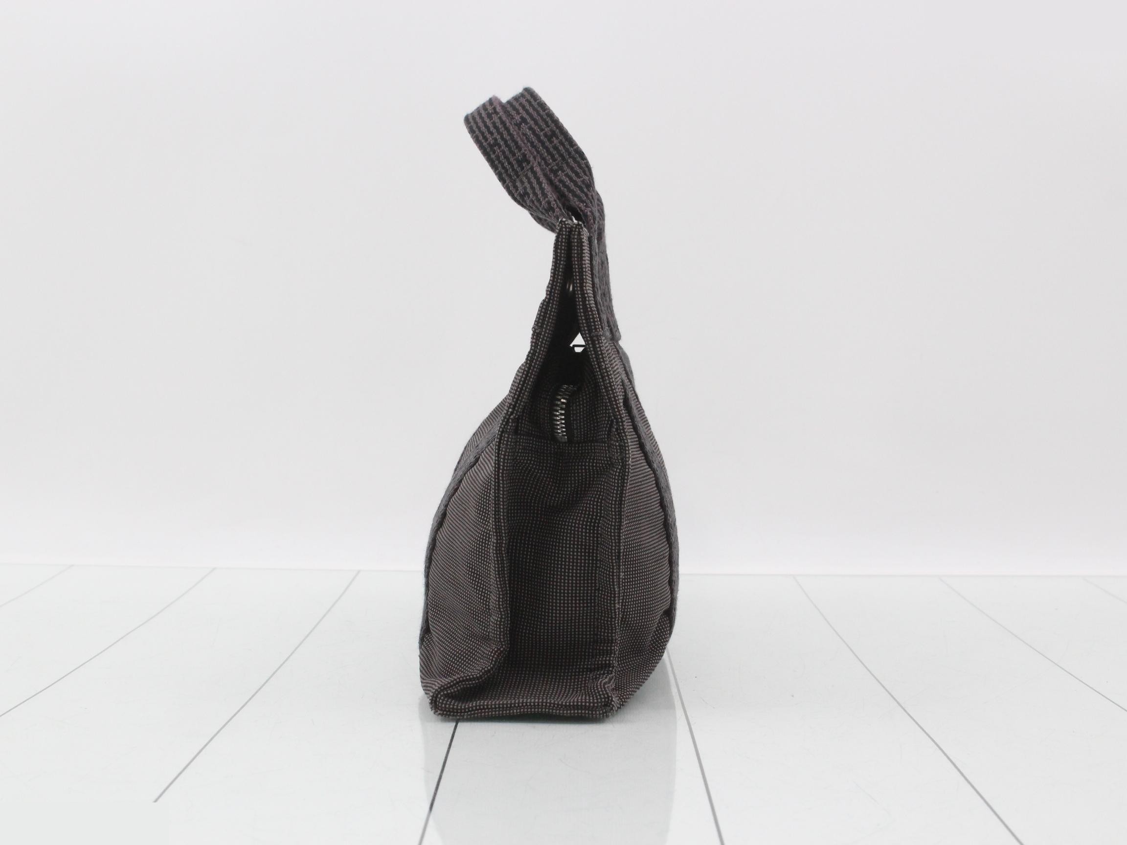 Aile Line Tote PM, Gray, Silver — view 3