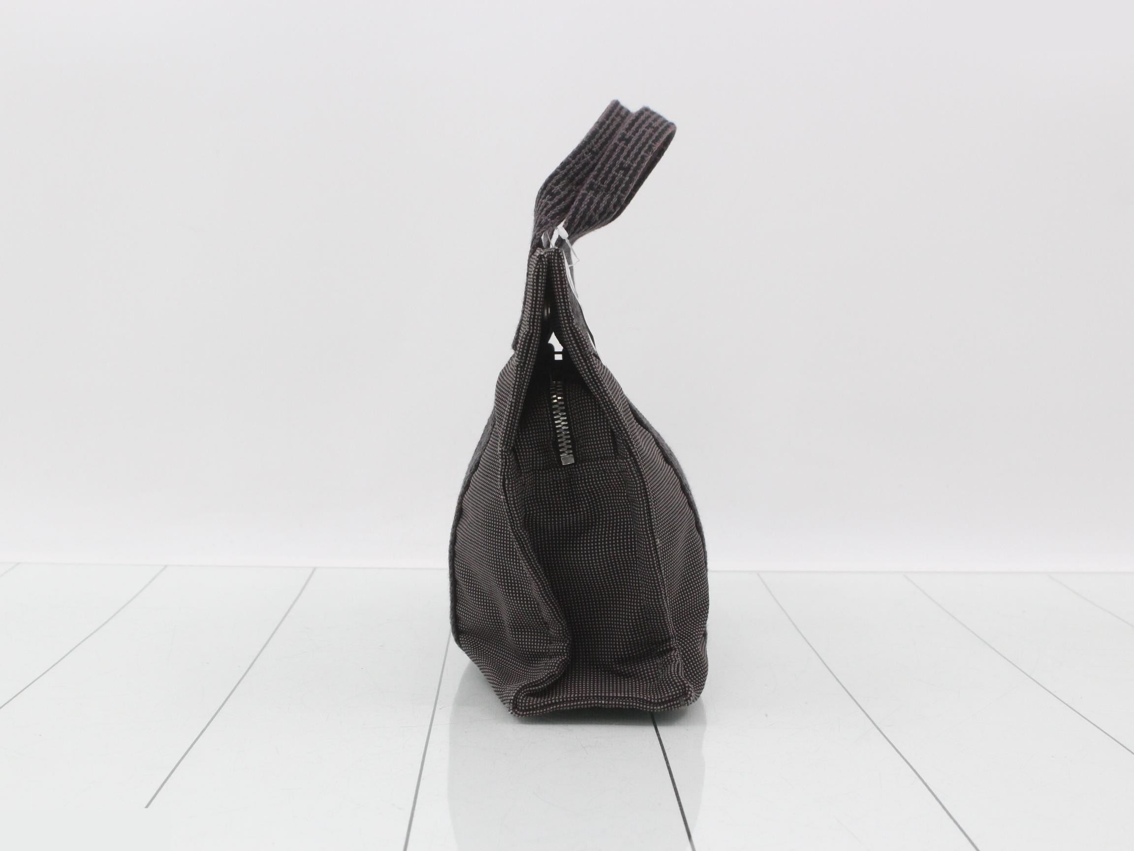Aile Line Tote PM, Gray, Silver — view 4
