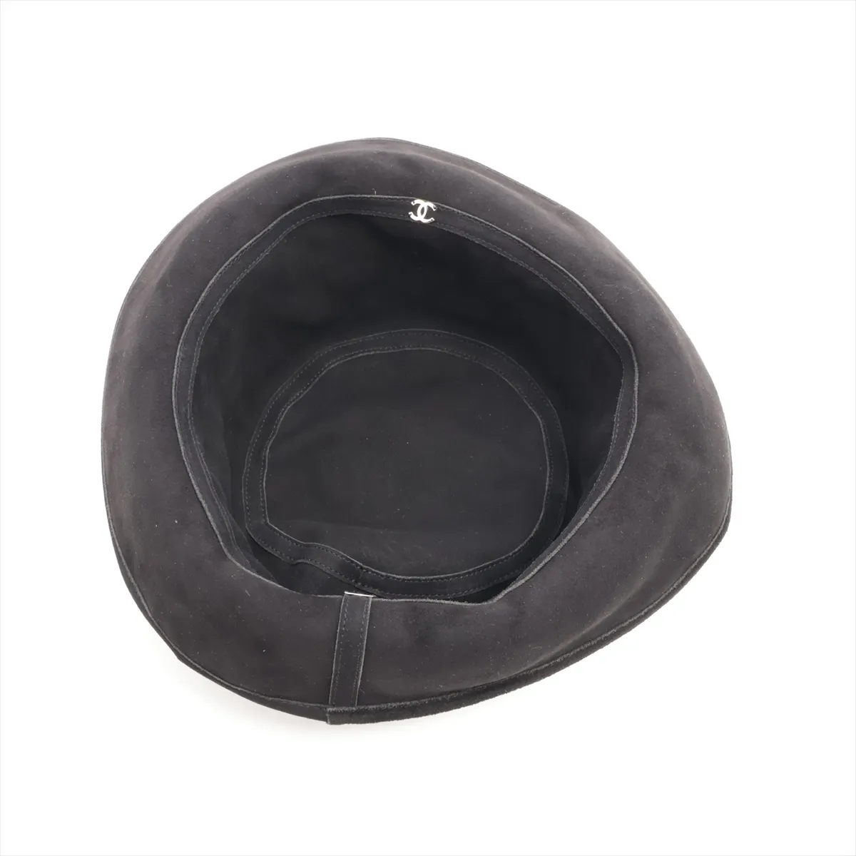 logo 24B hat, sheepskin, black. — view 4