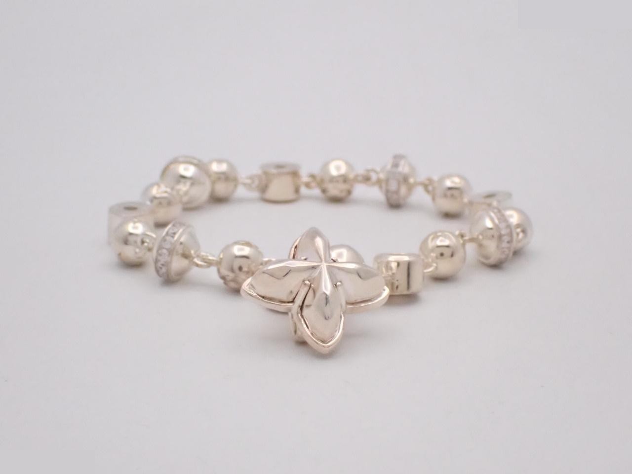 M1614M Bracelet LV Gloves SV925 / 41.8g