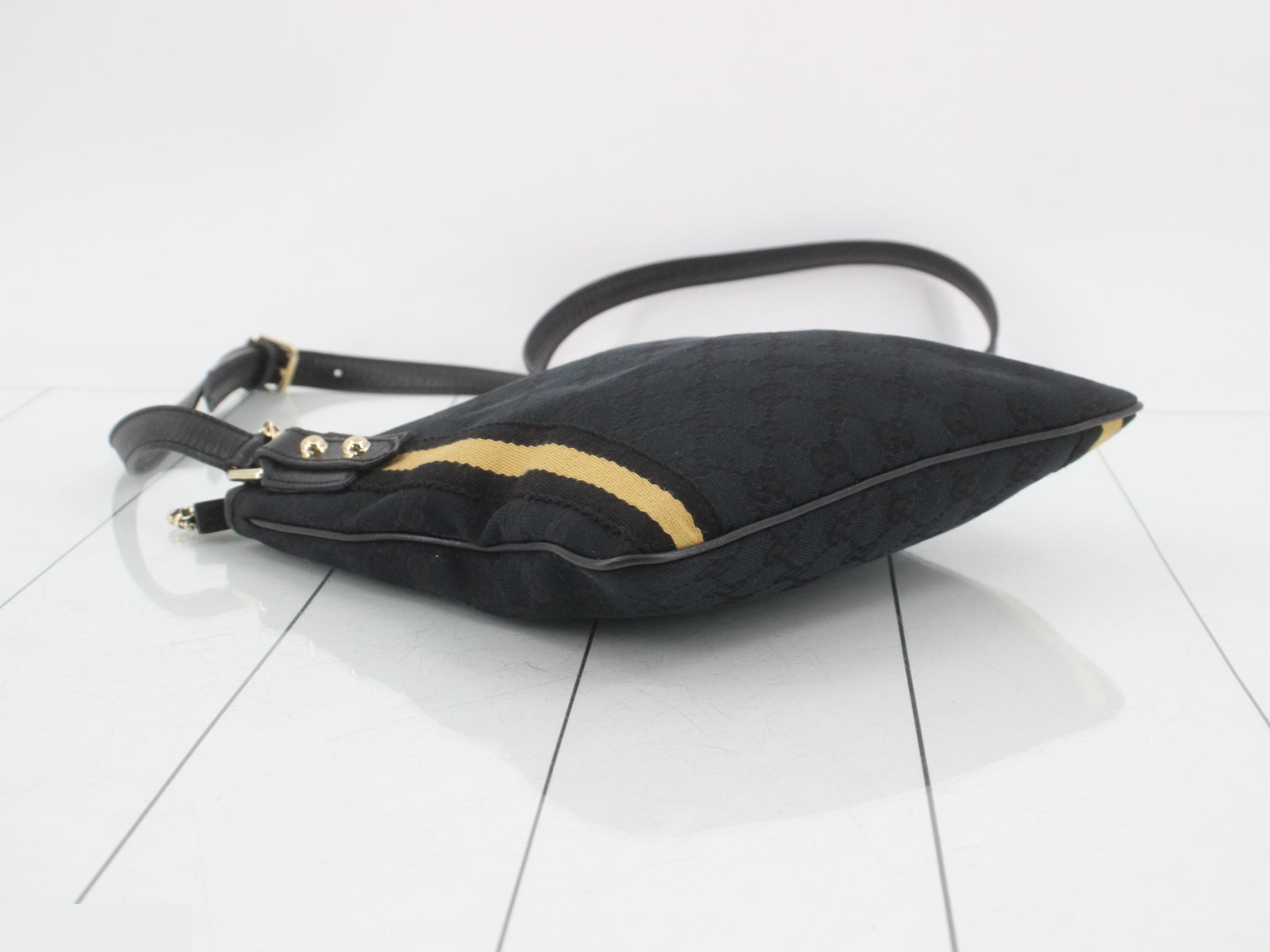 GG Canvas Charm Shoulder Bag, Sherry, Black, with Dust Bag, W25 — view 5