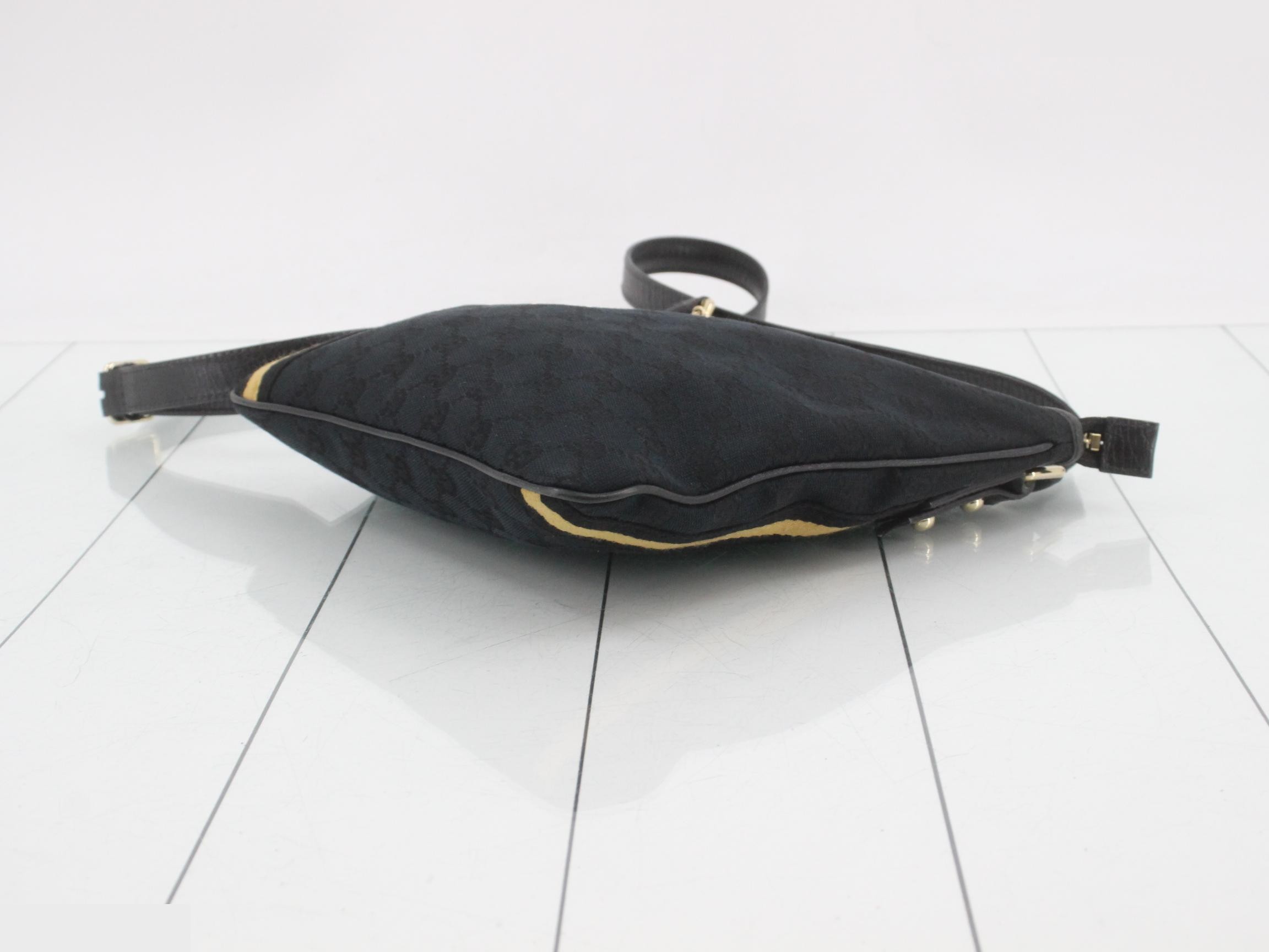GG Canvas Charm Shoulder Bag, Sherry, Black, with Dust Bag, W25 — view 6