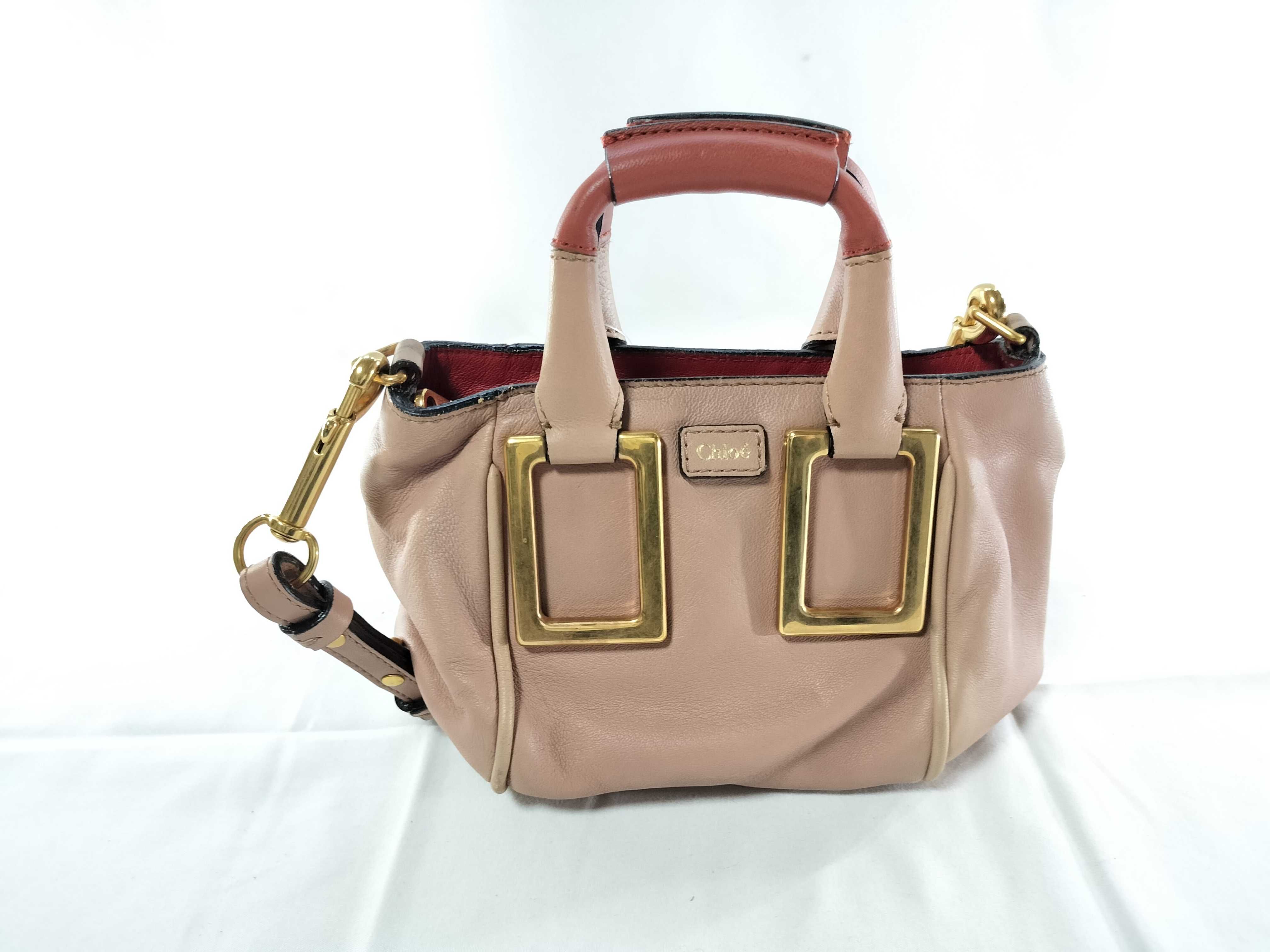 Leather Mini Handbag 2-Way Handbag