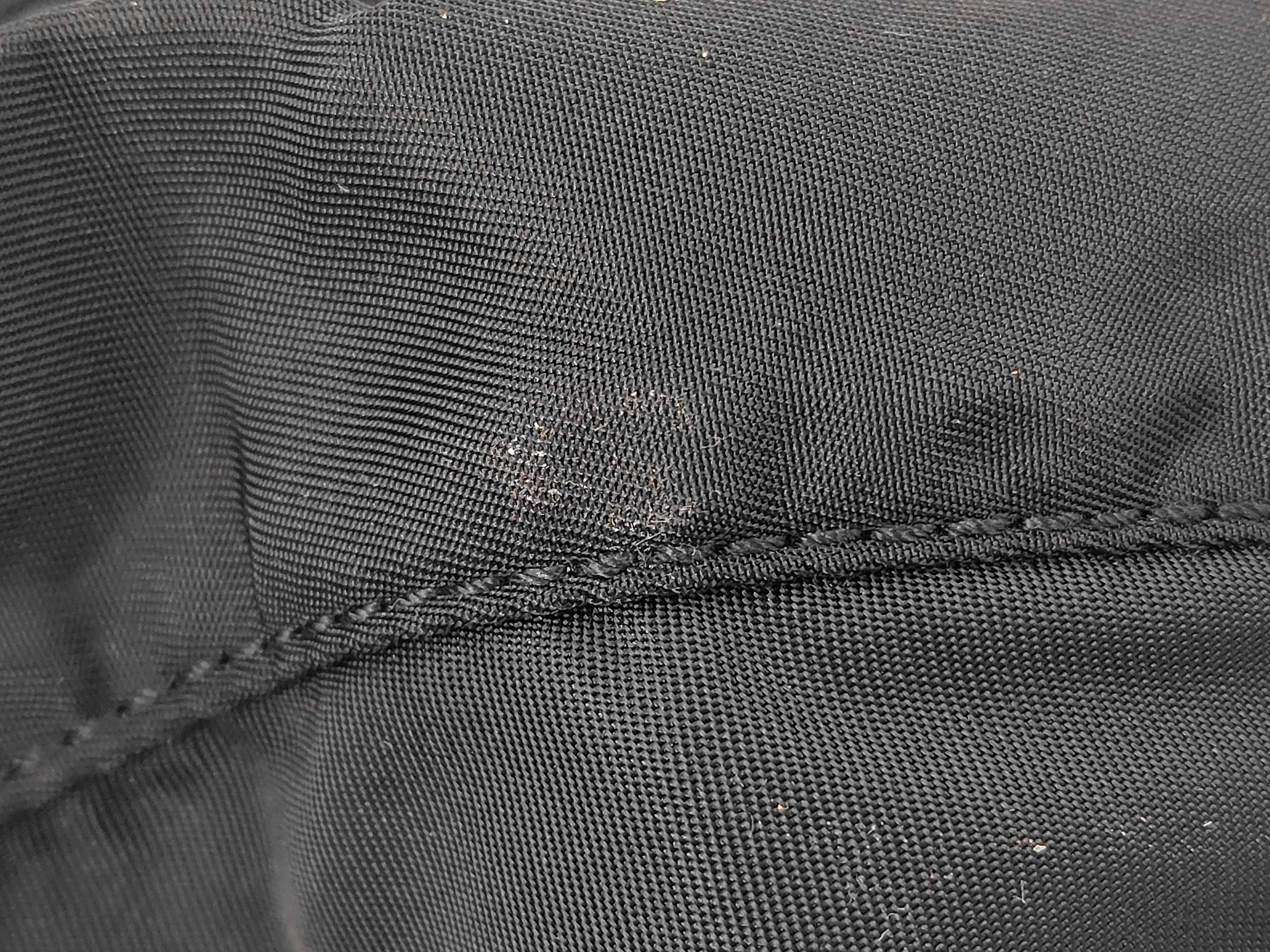 nylon Boston bag with Prada triangular logo. — view 11