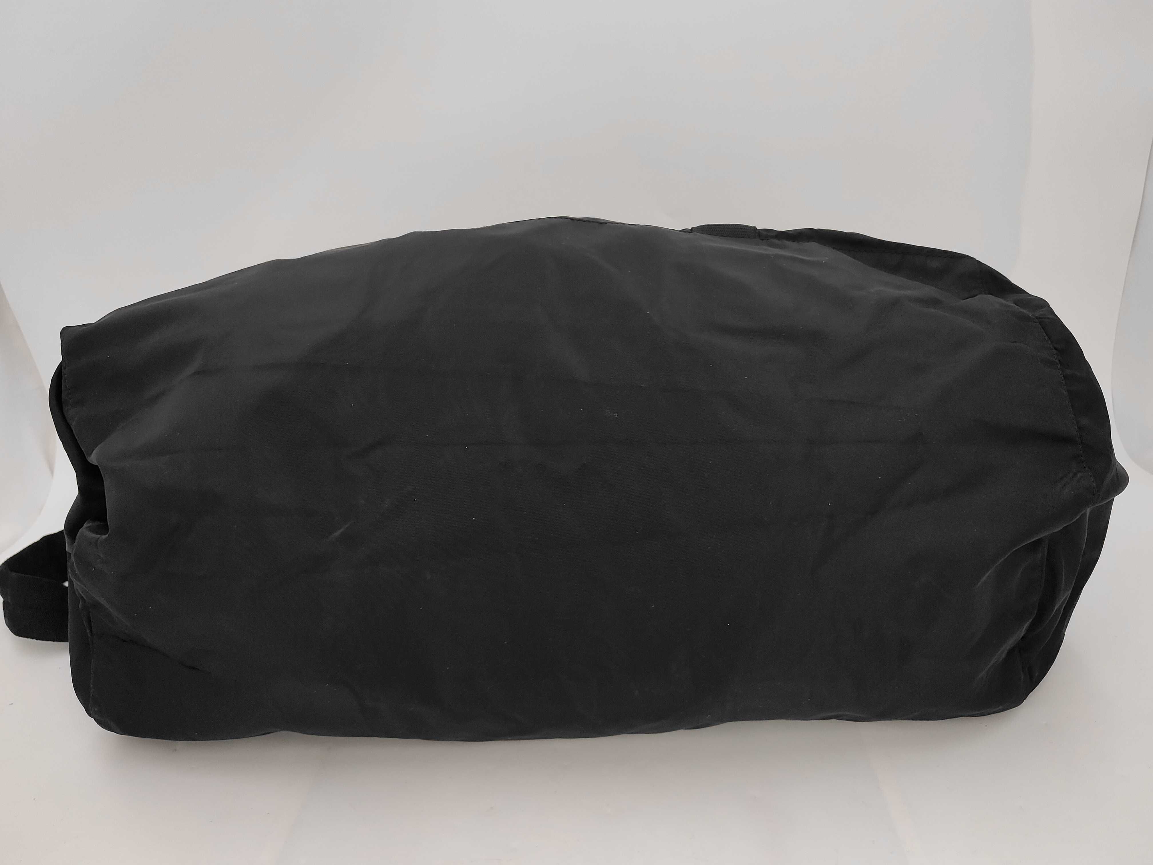 nylon Boston bag with Prada triangular logo. — view 7