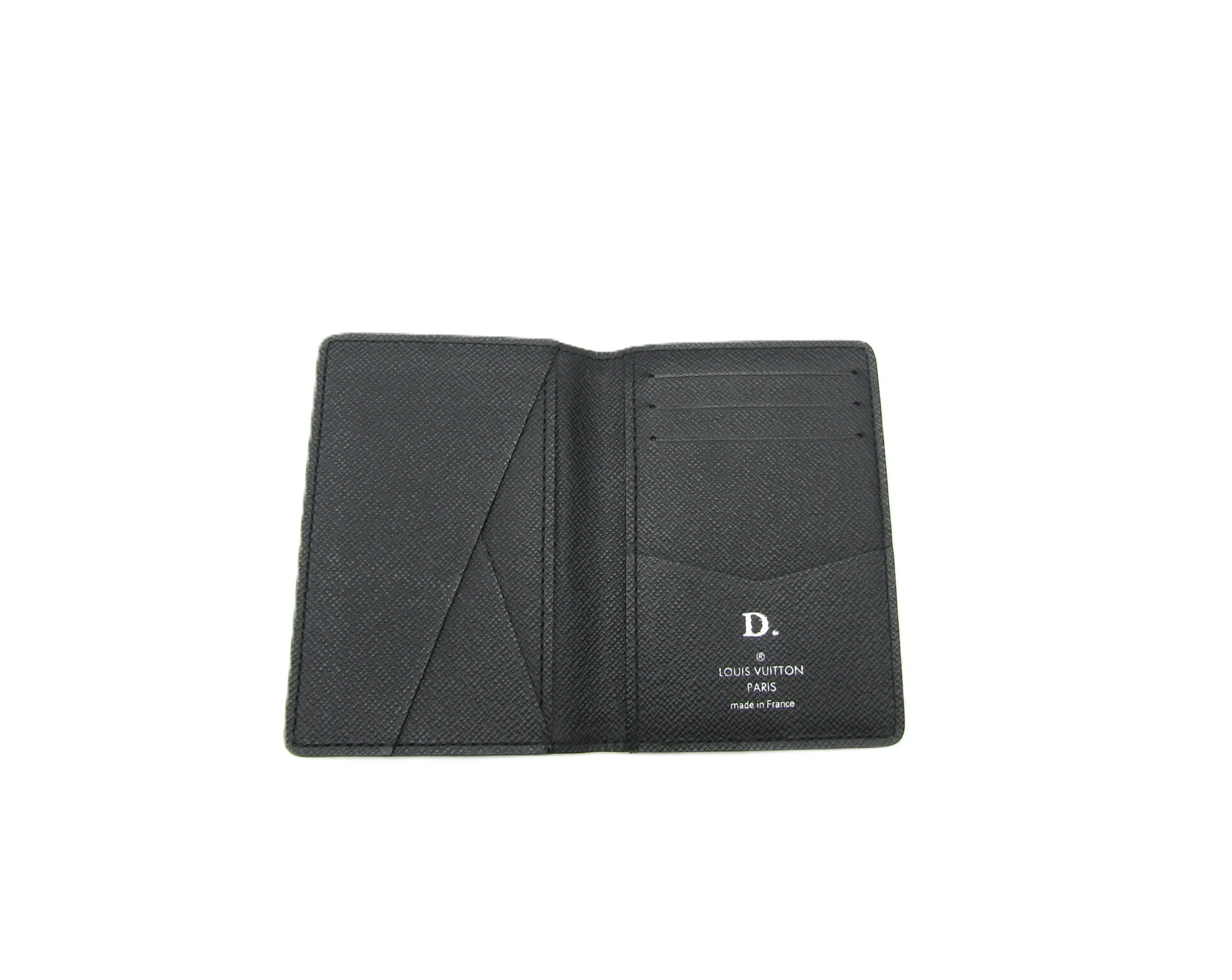 LV Card Case Organizer de Poche M61696 Monogram Eclipse Card Case — view 3